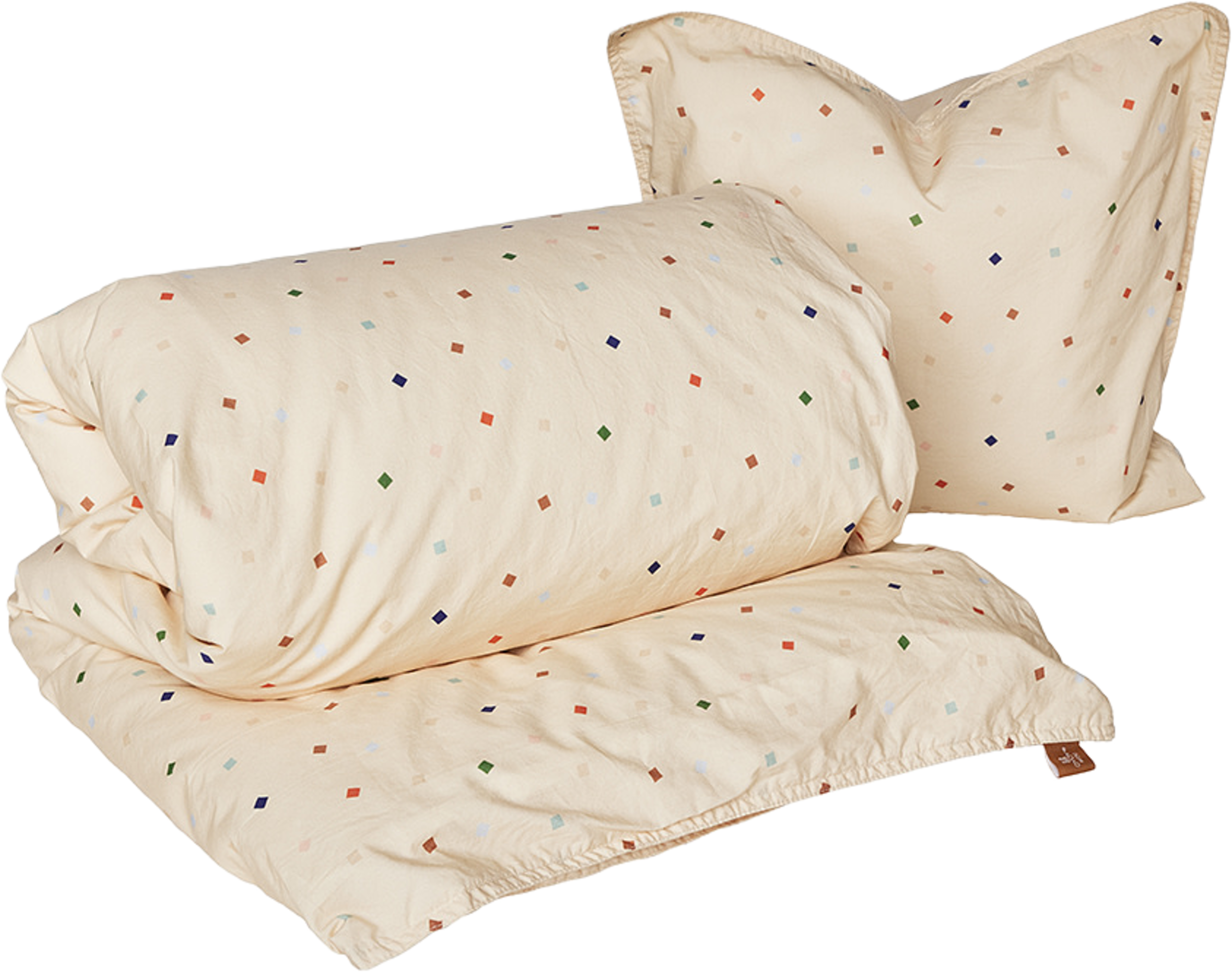Konfetti Bedding - Baby, från OYOY Mini, i färgen multi. Klicka för att öppna bilden i stort format