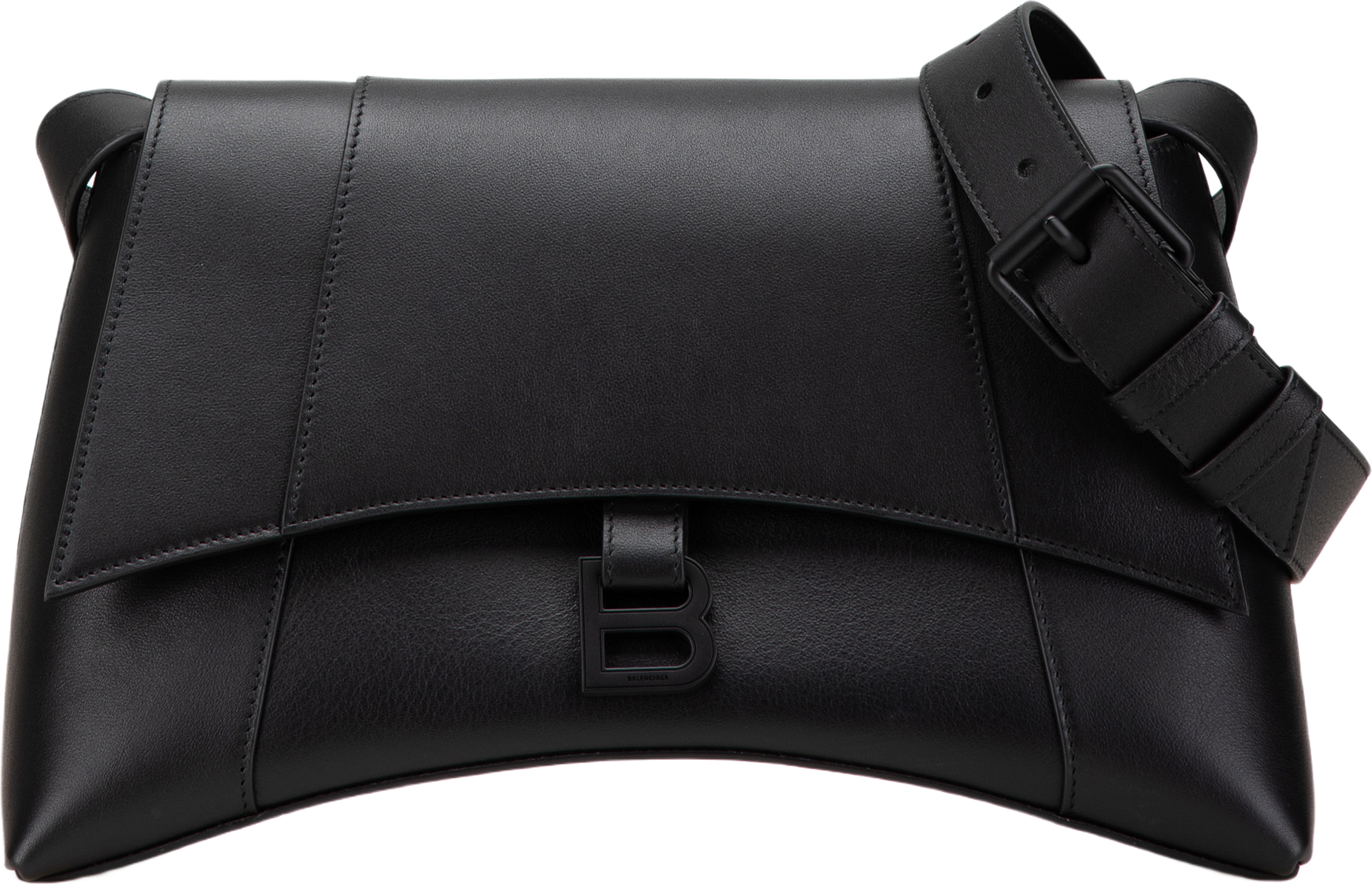 Balenciaga Medium Leather Soft Hourglass Crossbody