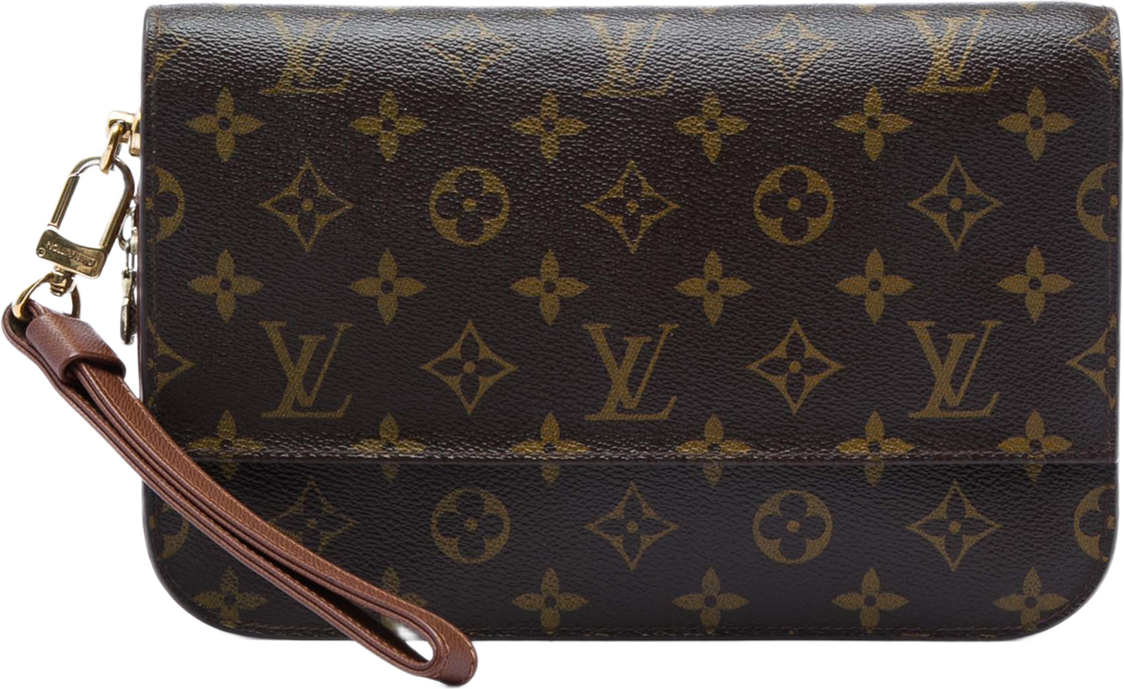 Louis Vuitton Monogram Orsay, från Luxclusif, i färgen brun. Klicka för att öppna bilden i stort format