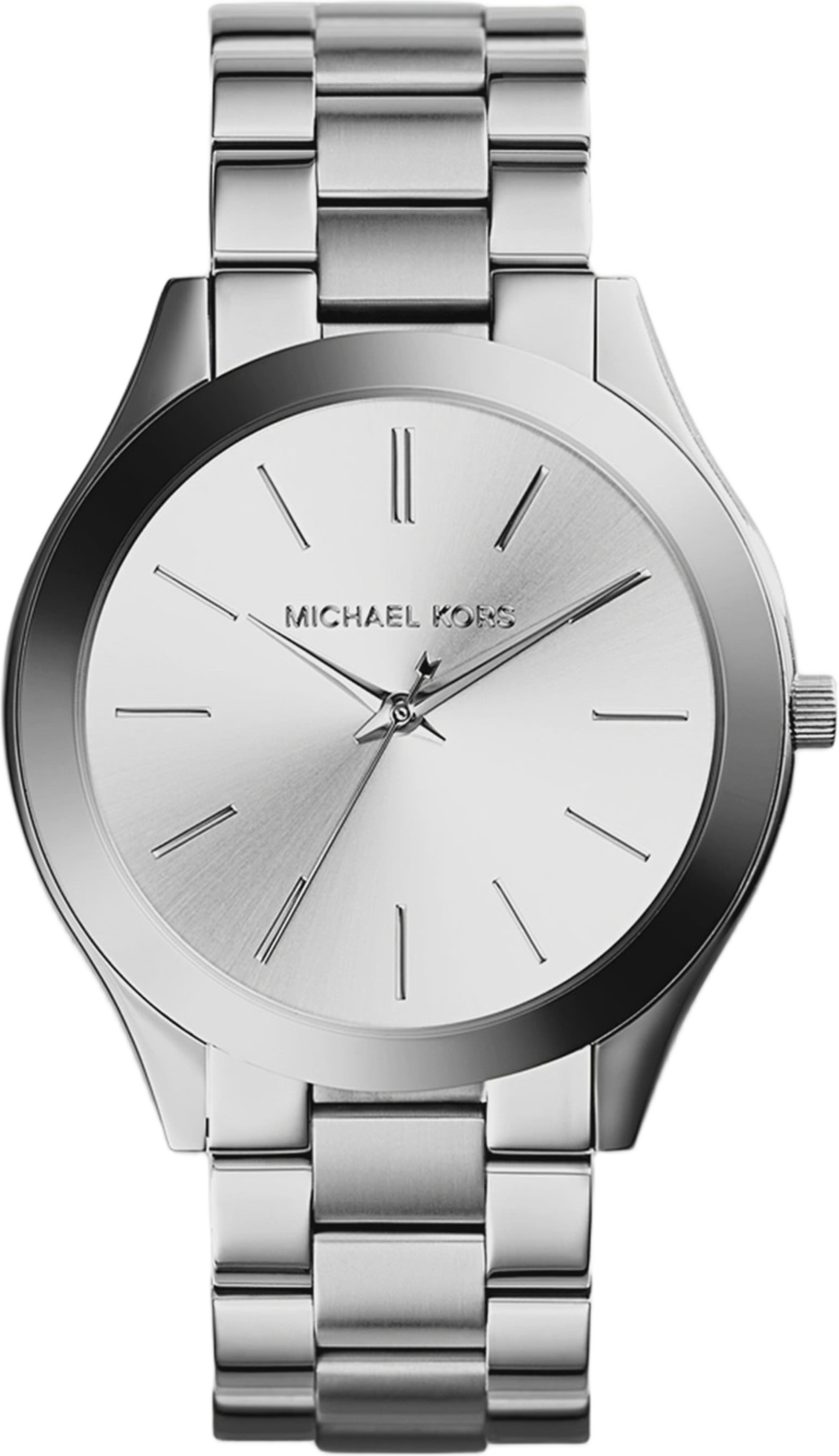 Michael Kors Slim Runway Dam Silver/stållänk - Mk3178, från Michael Kors, i färgen 1. Klicka för att öppna bilden i stort format