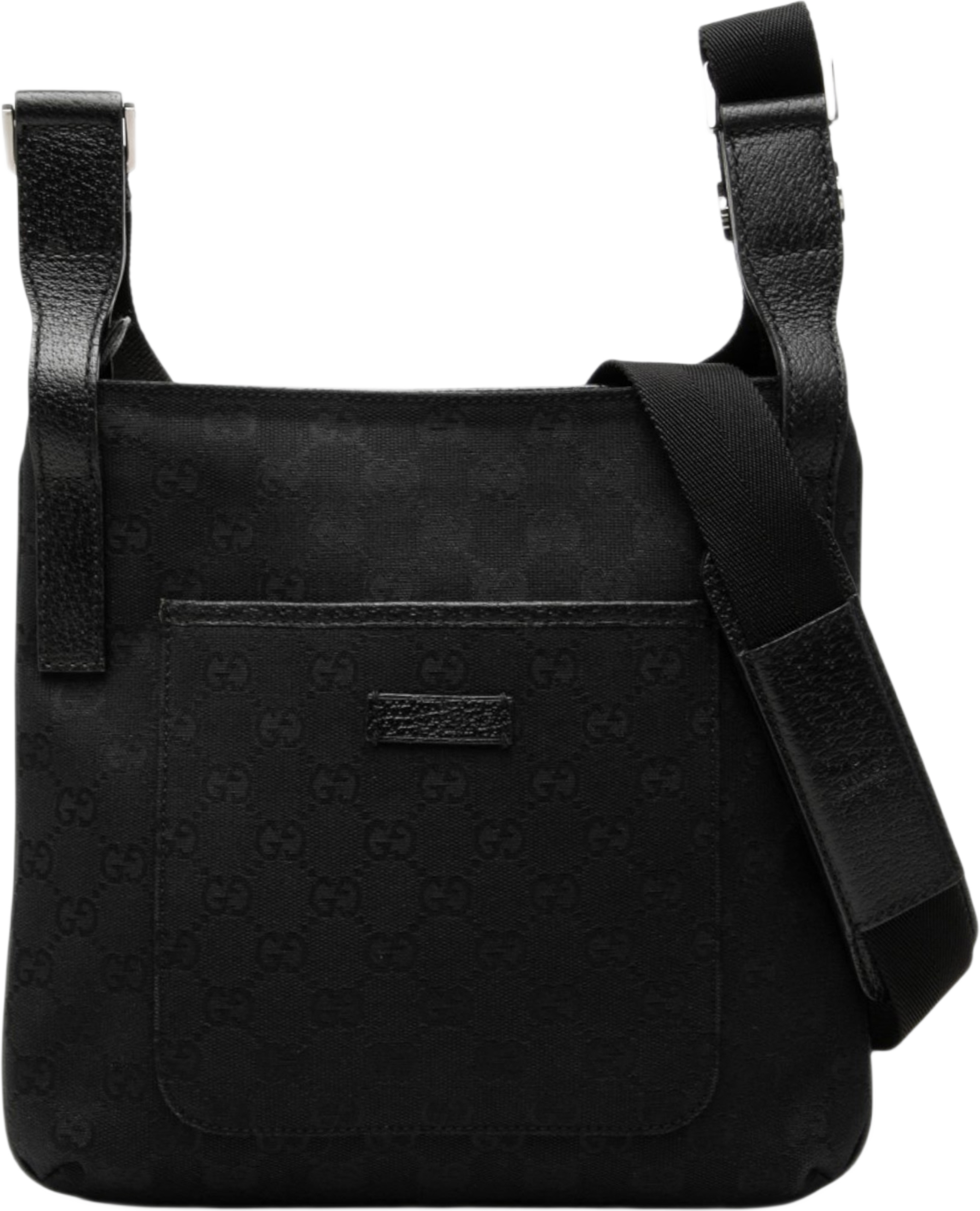 Gucci Gg Canvas Crossbody, från Luxclusif, i färgen svart. Klicka för att öppna bilden i stort format
