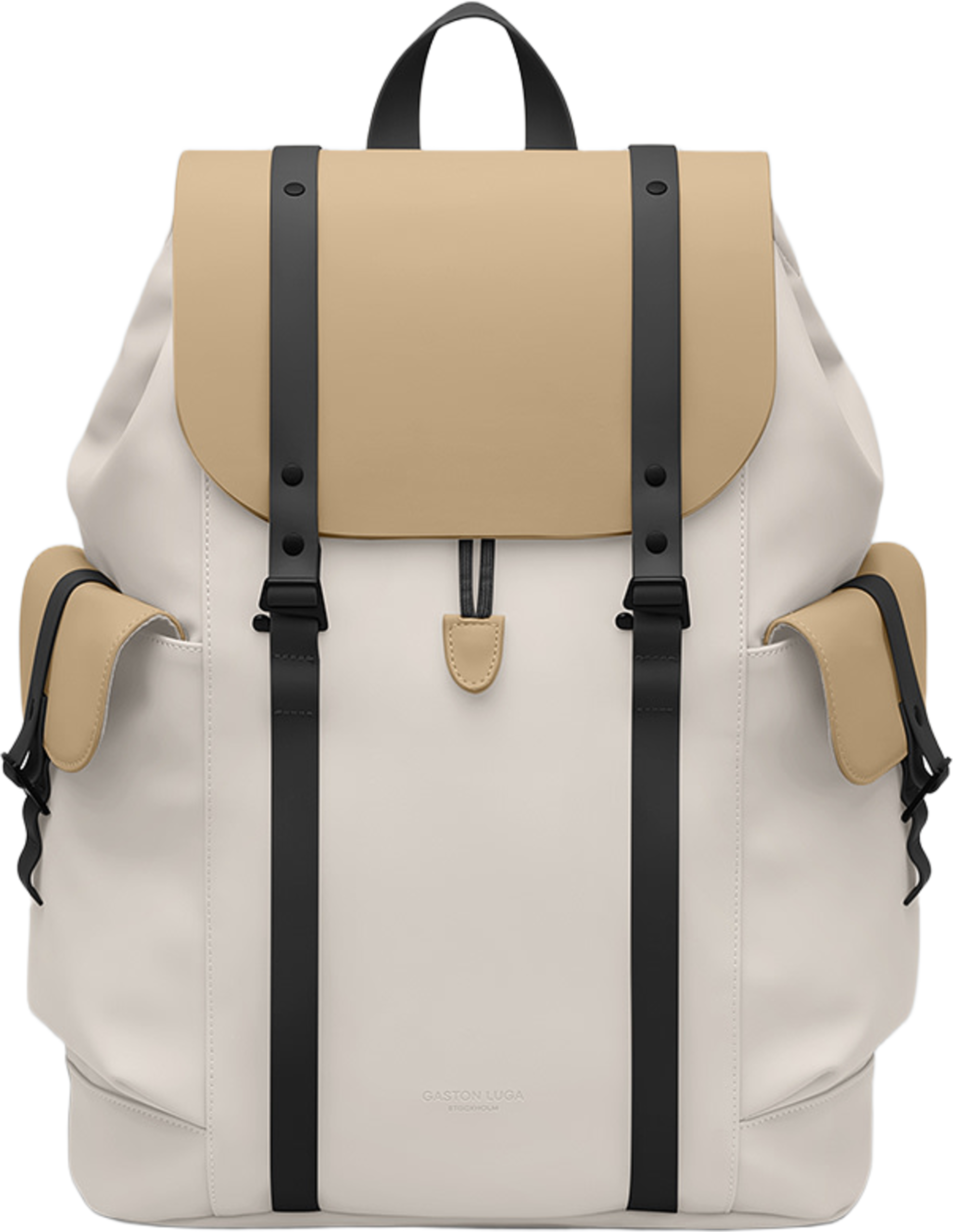 Spläsh Utility Backpack 16", från Gaston Luga, i färgen latte / cloud cream. Klicka för att öppna bilden i stort format