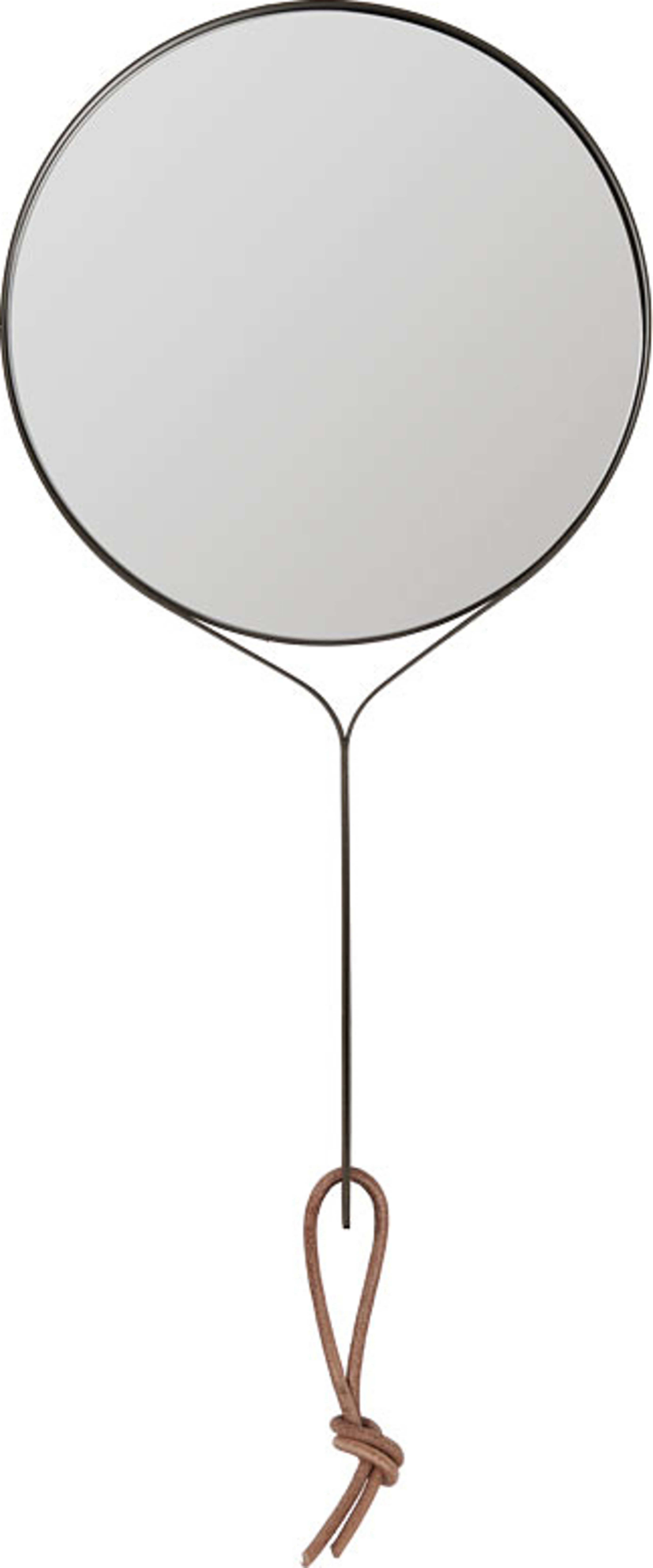 Mira Hand Mirror, från OYOY Living, i färgen browned brass. Klicka för att öppna bilden i stort format