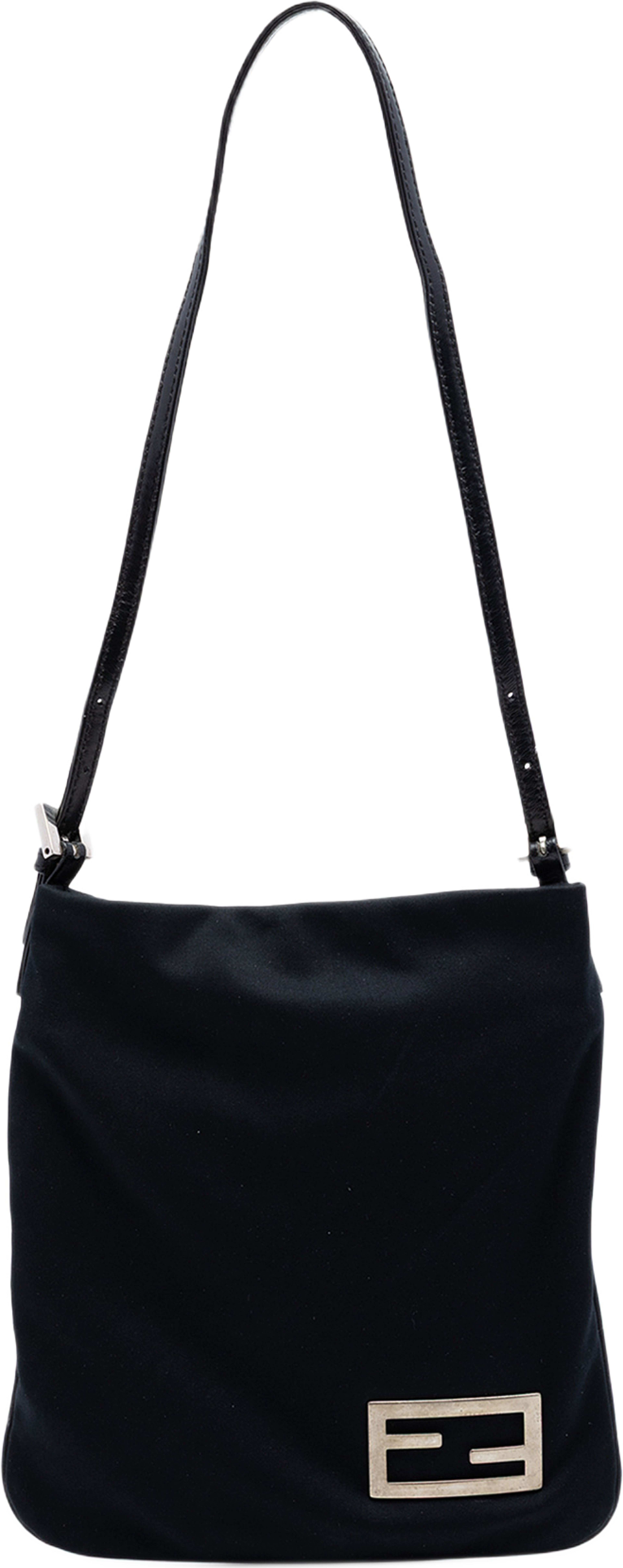 Fendi Neoprene Ff Shoulder Bag, från Luxclusif, i färgen black. Klicka för att öppna bilden i stort format