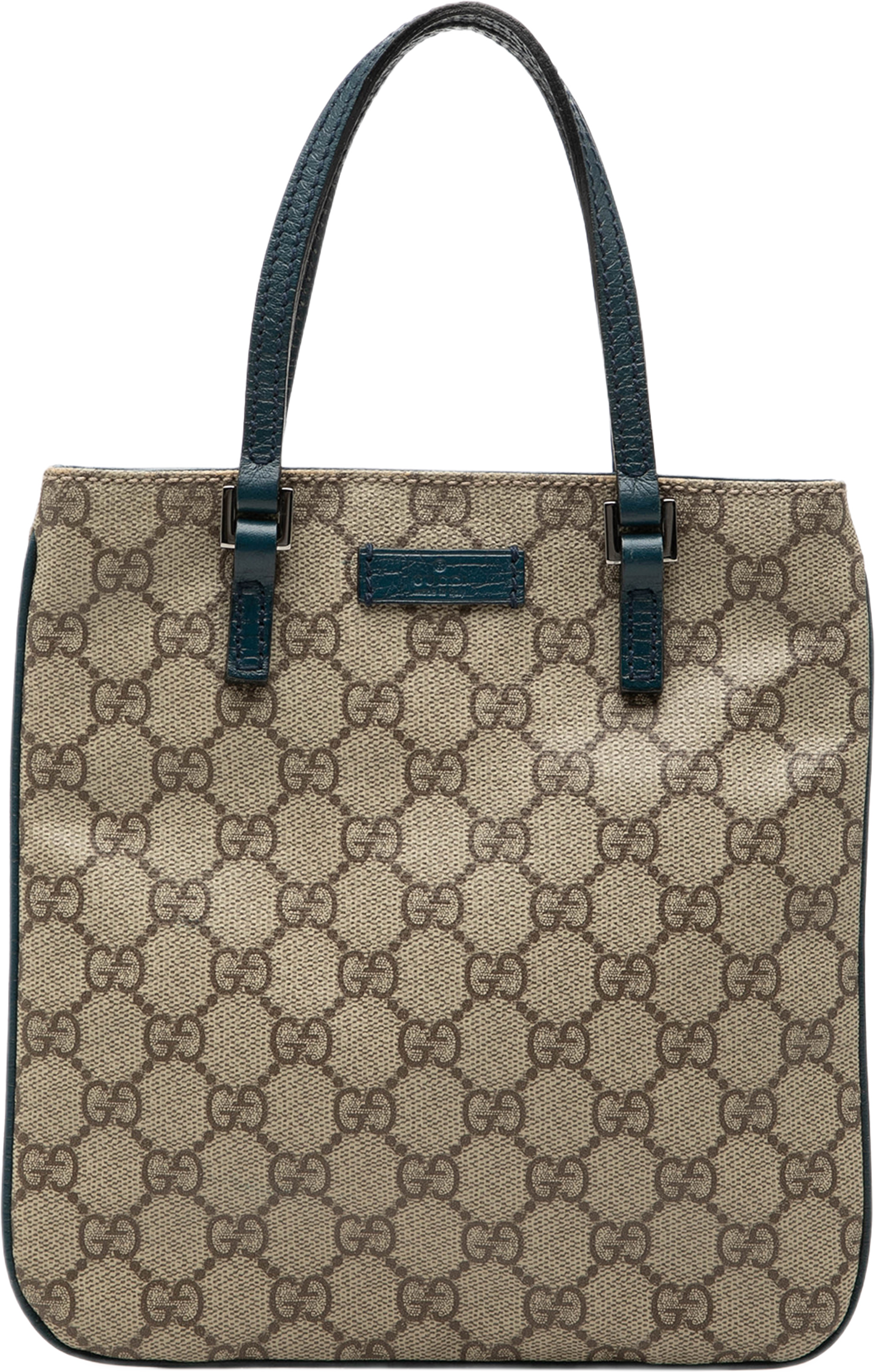 Gucci Gg Supreme Handbag, från Luxclusif, i färgen beige. Klicka för att öppna bilden i stort format