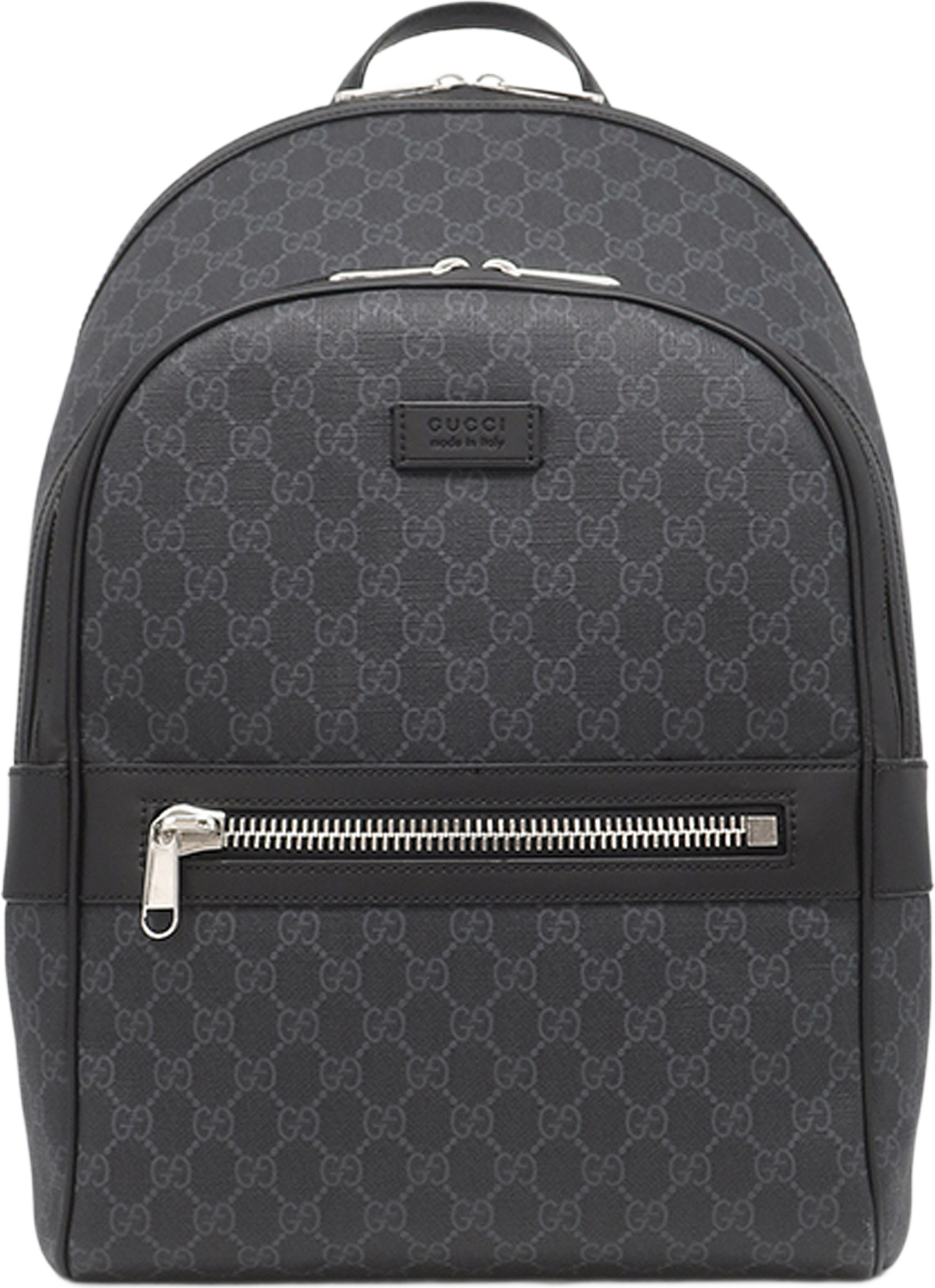 Gucci Gg Supreme Web Backpack, från Luxclusif, i färgen black. Klicka för att öppna bilden i stort format