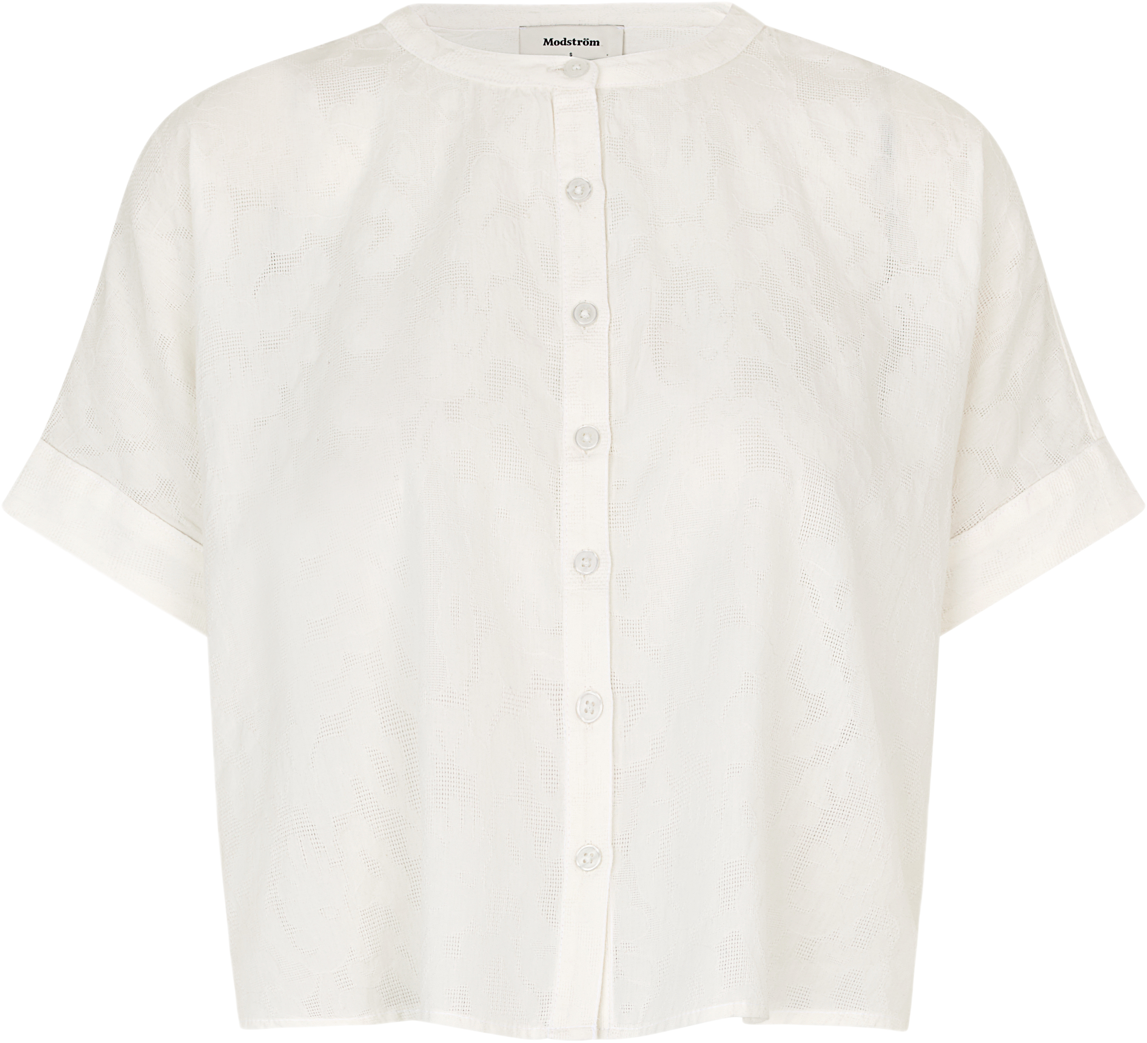 Villeminmd Shirt, från Modström, i färgen soft white. Klicka för att öppna bilden i stort format