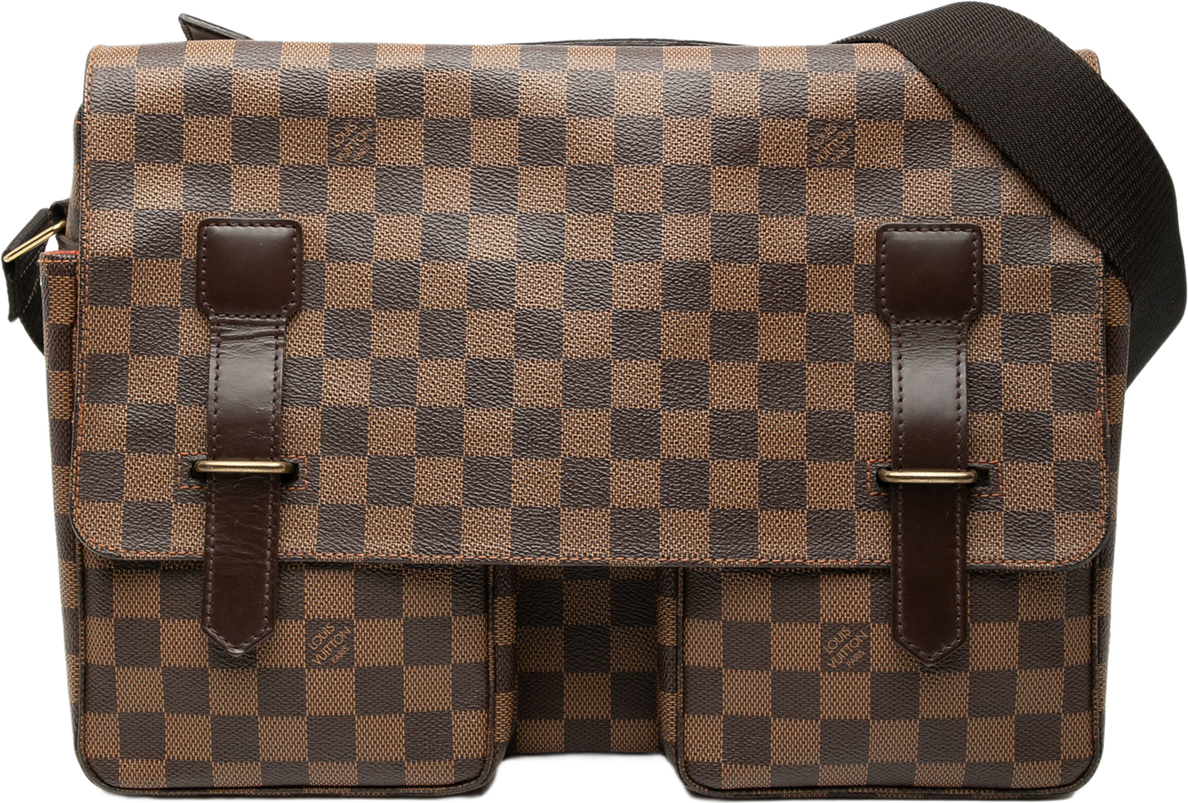 Louis Vuitton Damier Ebene Broadway, från Luxclusif, i färgen brown. Klicka för att öppna bilden i stort format