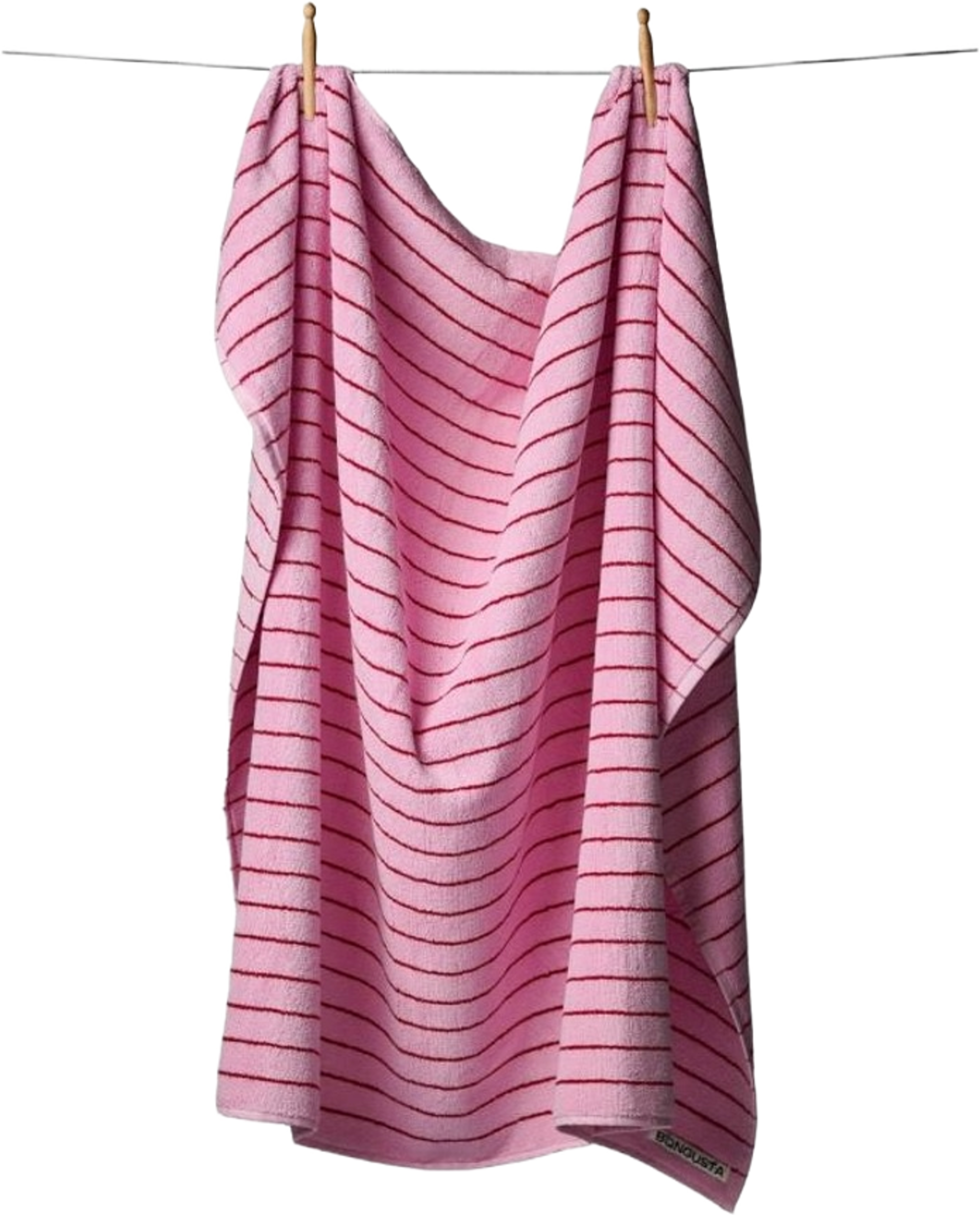 Handduk Naram 100 X 150 Cm, från Bongusta, i färgen rosa. Klicka för att öppna bilden i stort format