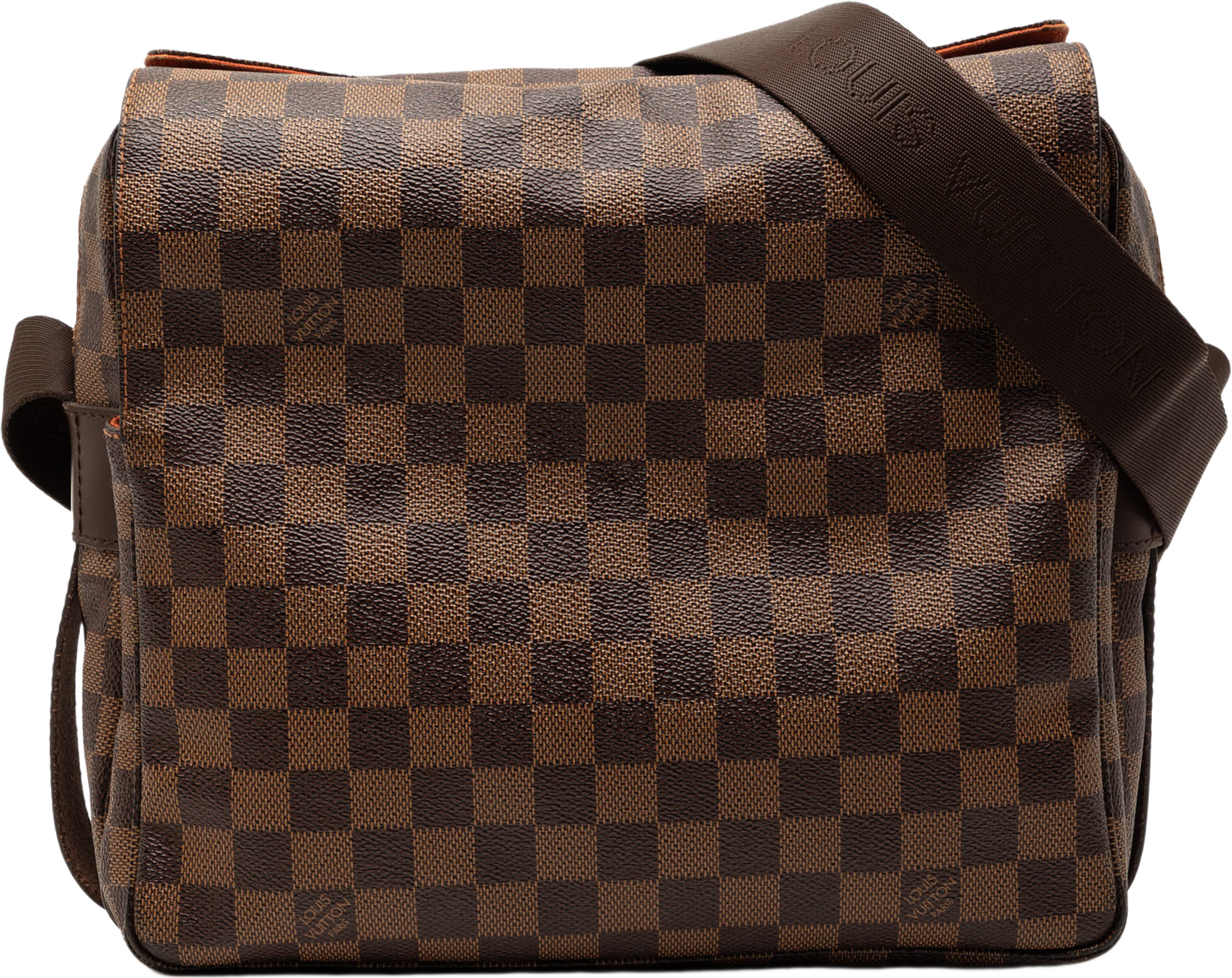 Louis Vuitton Damier Ebene Naviglio, från Luxclusif, i färgen brown. Klicka för att öppna bilden i stort format