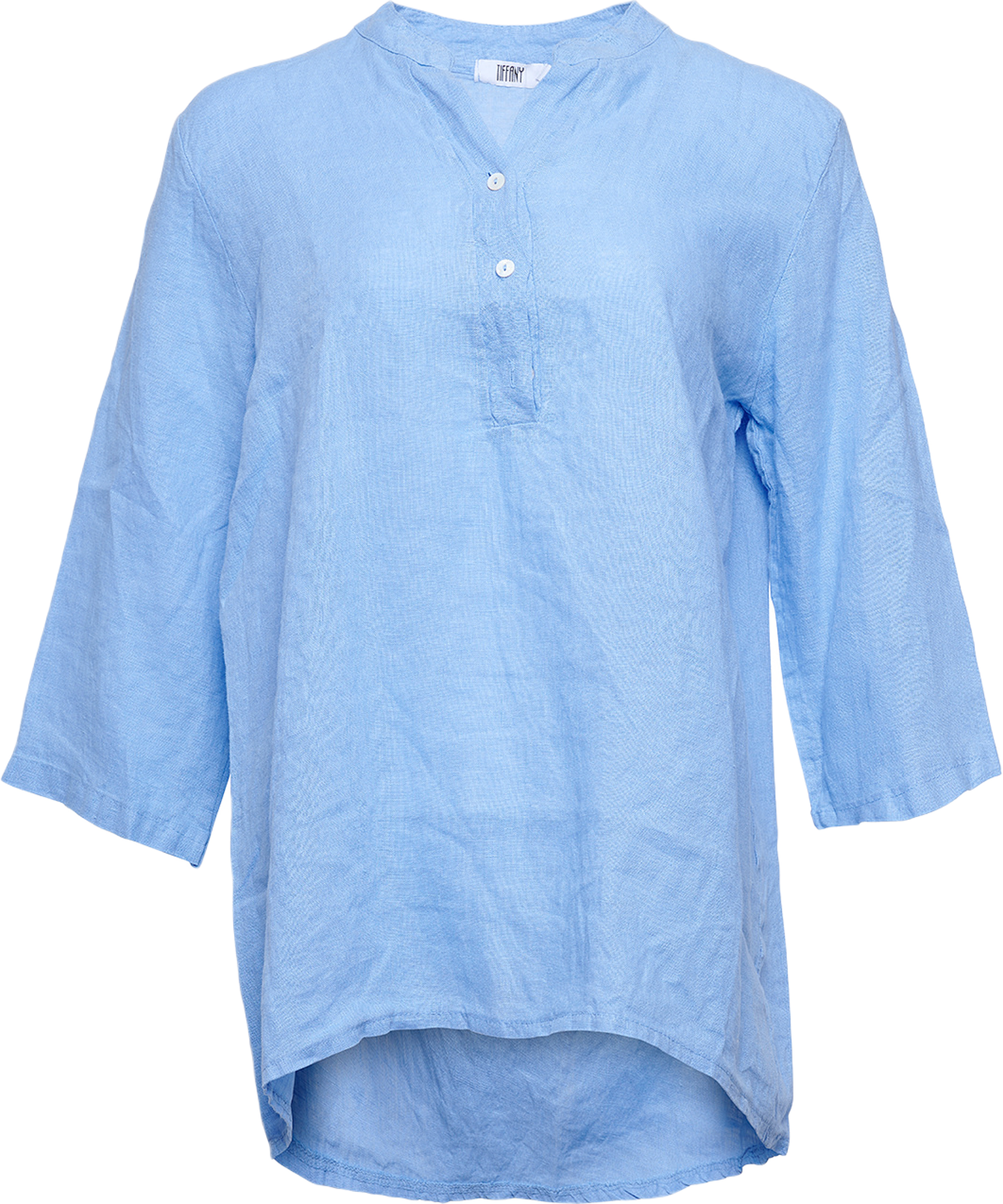 17661, Shirt, Linen - Little Boy Blue
