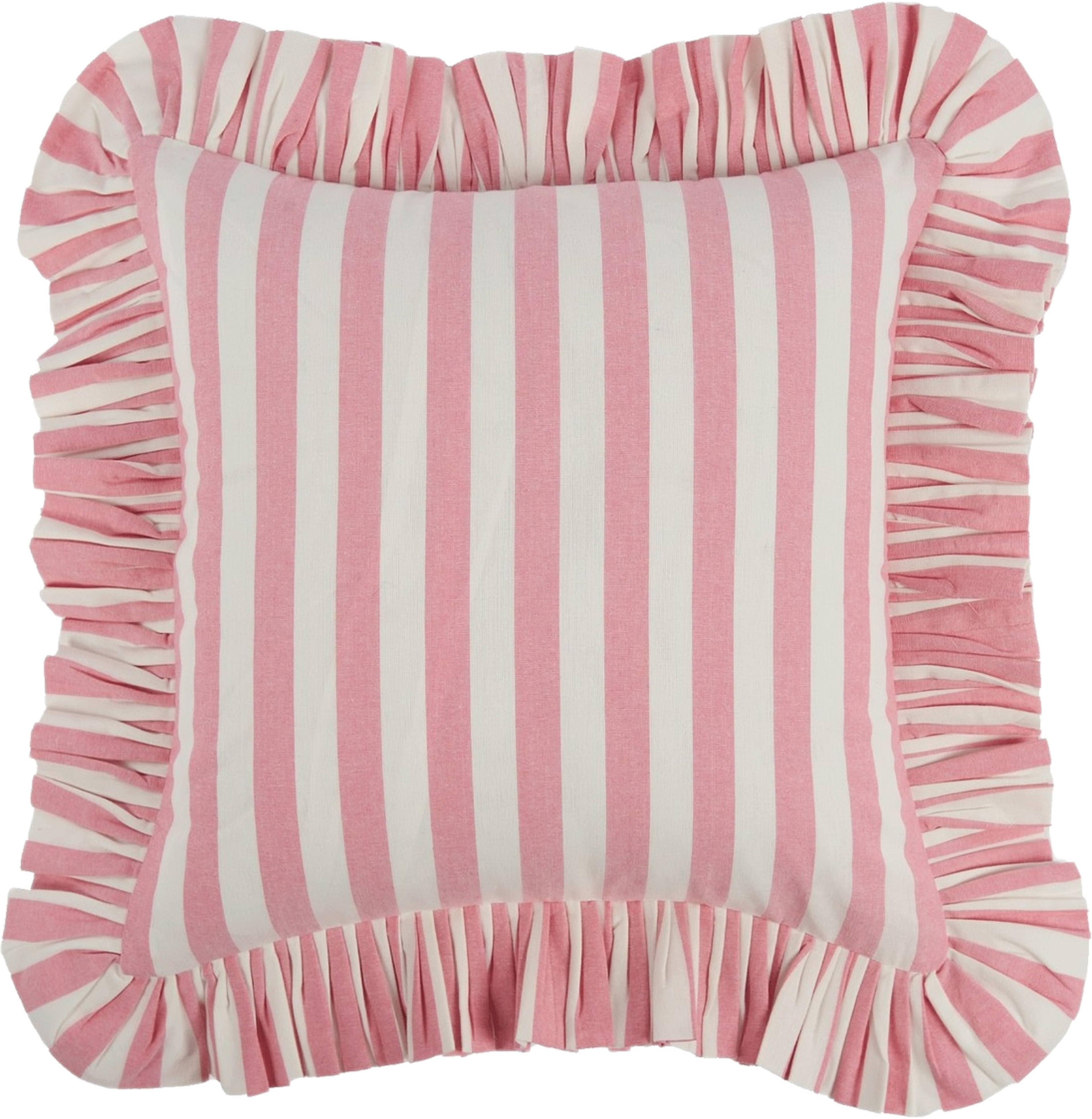 Breton Kuddfodral - 40x40 Cm, från Pick A Poppy, i färgen pink. Klicka för att öppna bilden i stort format