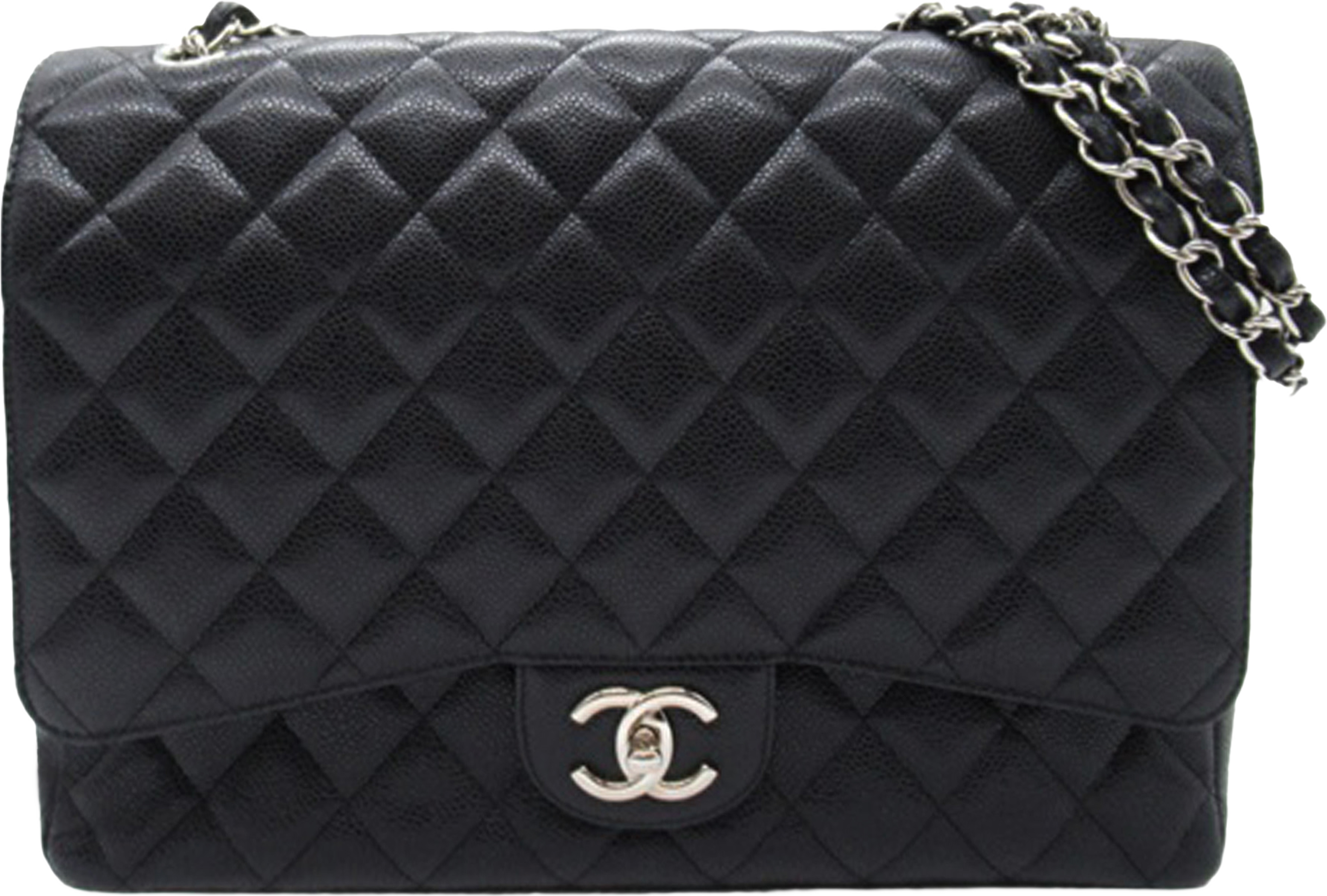 Chanel Maxi Classic Caviar Double Flap