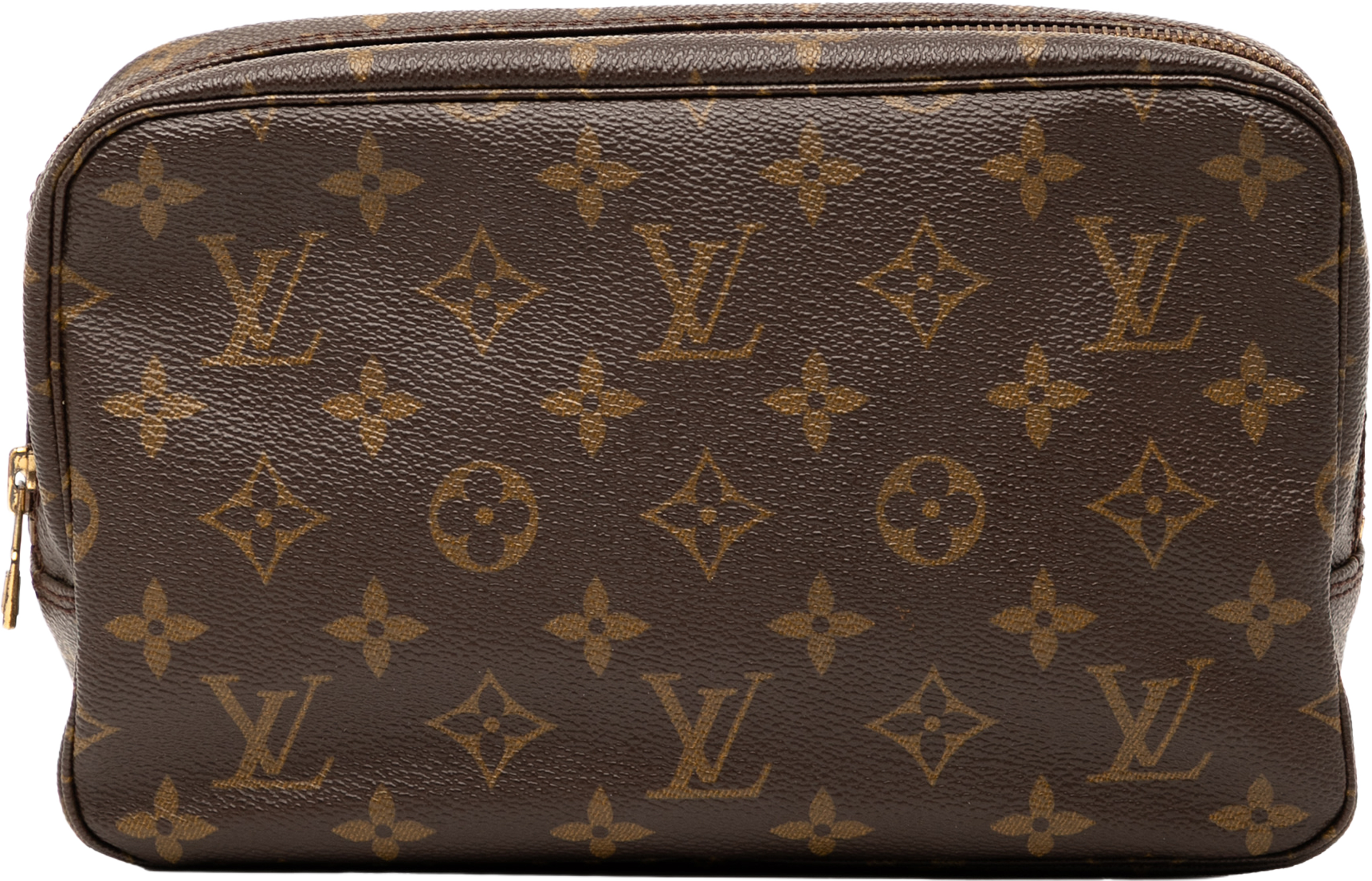 Louis Vuitton Monogram Trousse Toilette 23, från Luxclusif, i färgen brown. Klicka för att öppna bilden i stort format