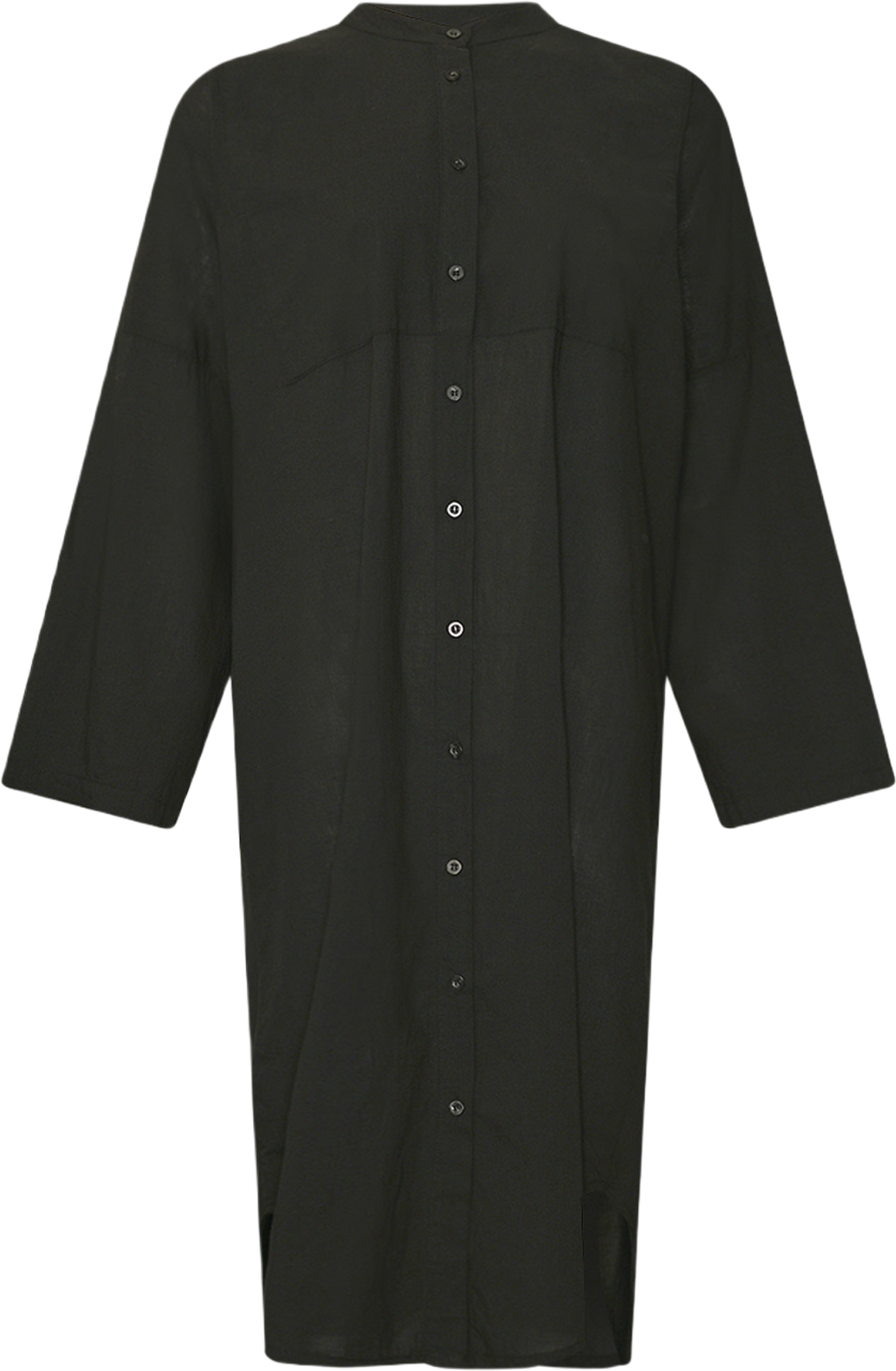 Jose, Shirt Dress, Cotton - Black