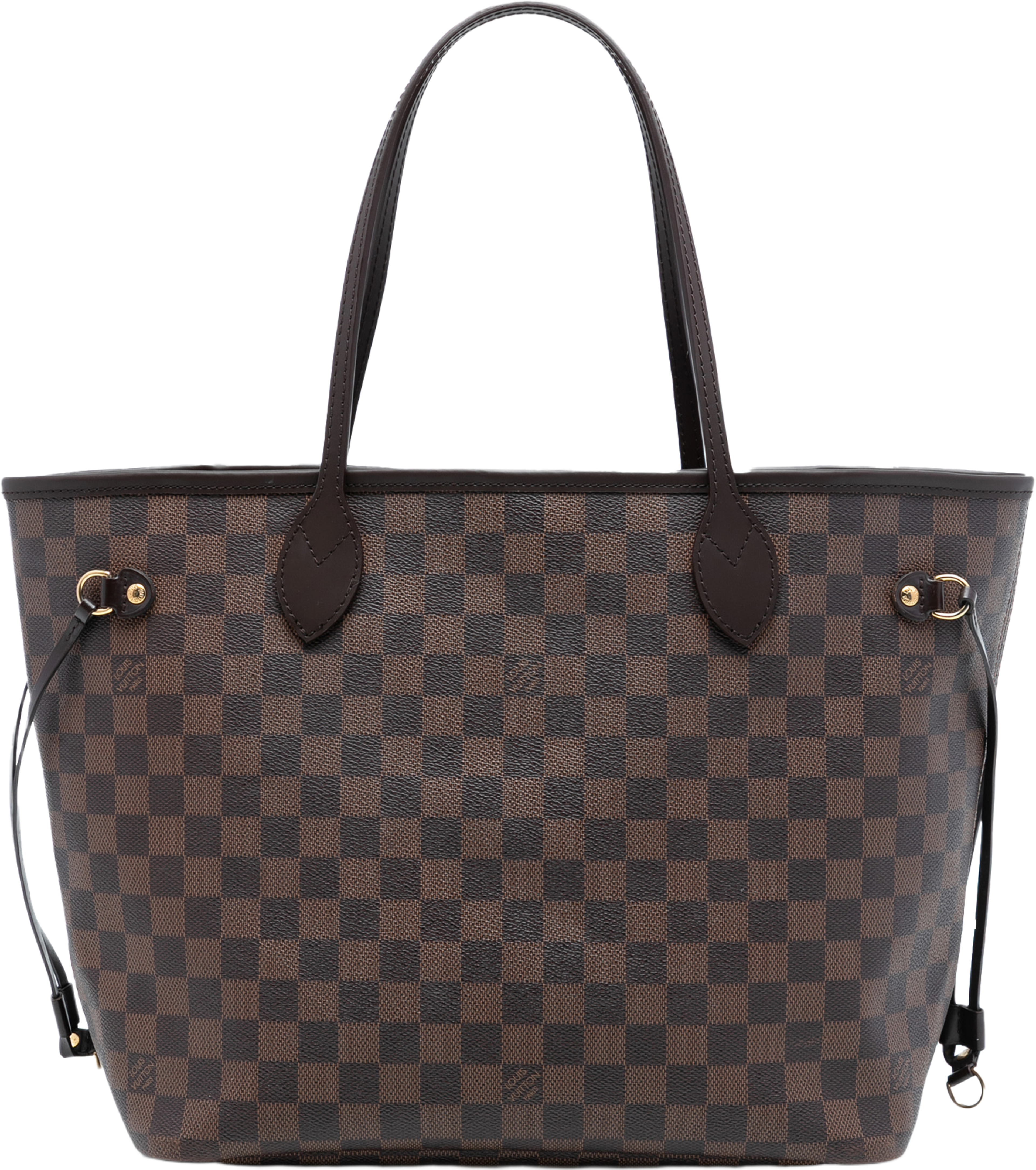Louis Vuitton Damier Ebene Neverfull Mm, från Luxclusif, i färgen brown. Klicka för att öppna bilden i stort format