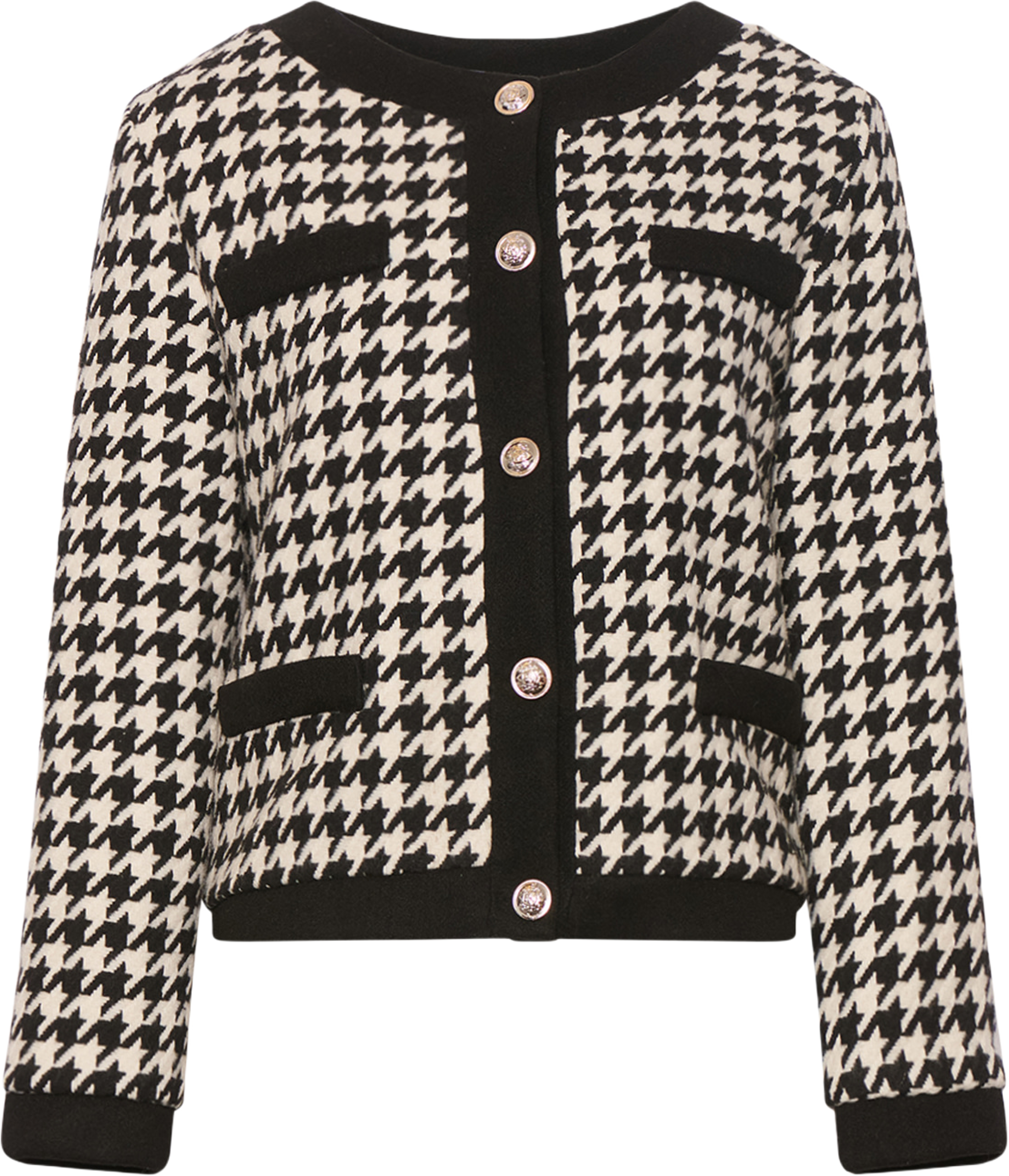 Barbara, Short Jacket - Houndstooth