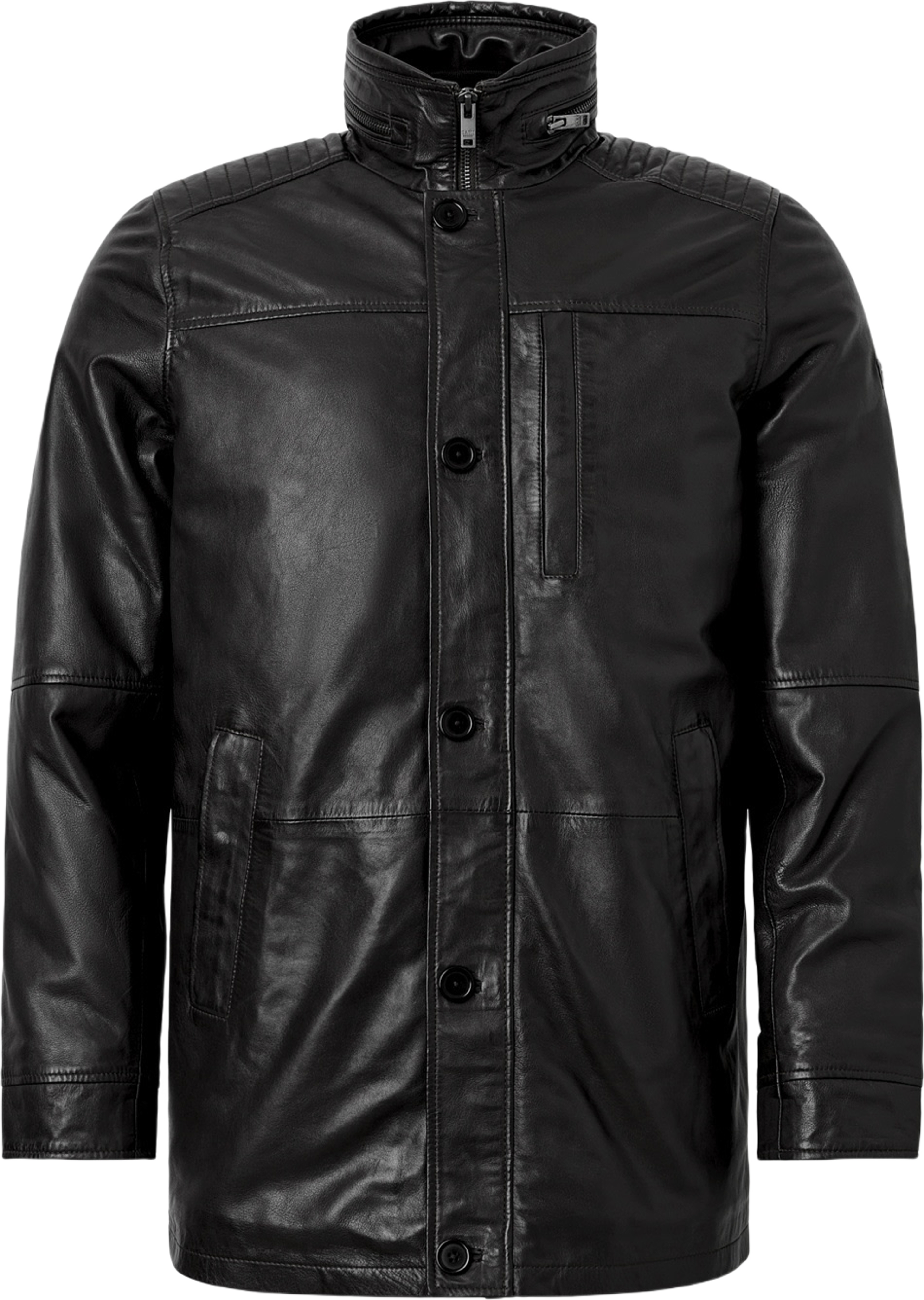 Duke Jacket, från Saki, i färgen black.