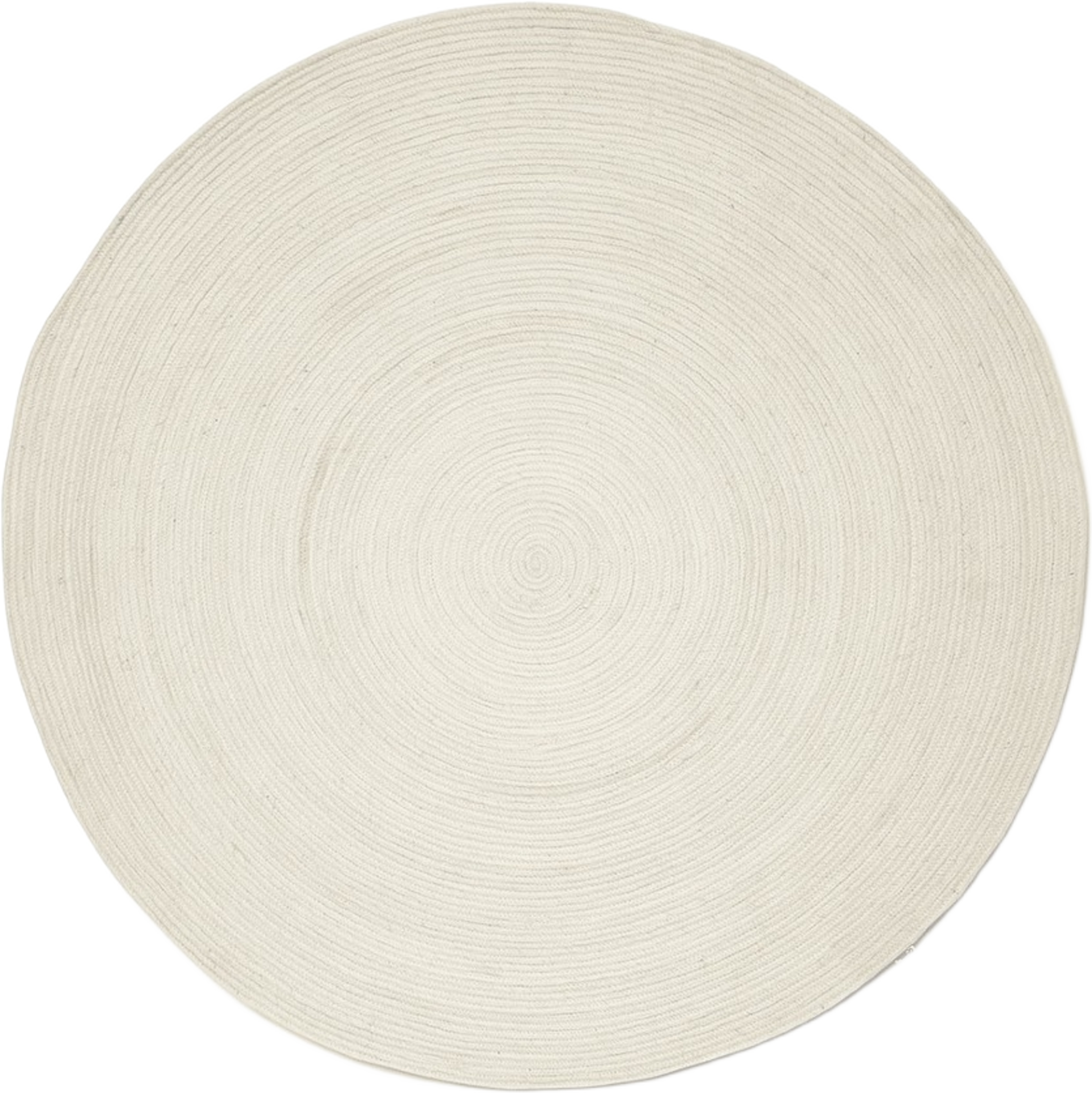 Ullmatta Merino Rund 200cm, från Classic Collection, i färgen vit. Klicka för att öppna bilden i stort format