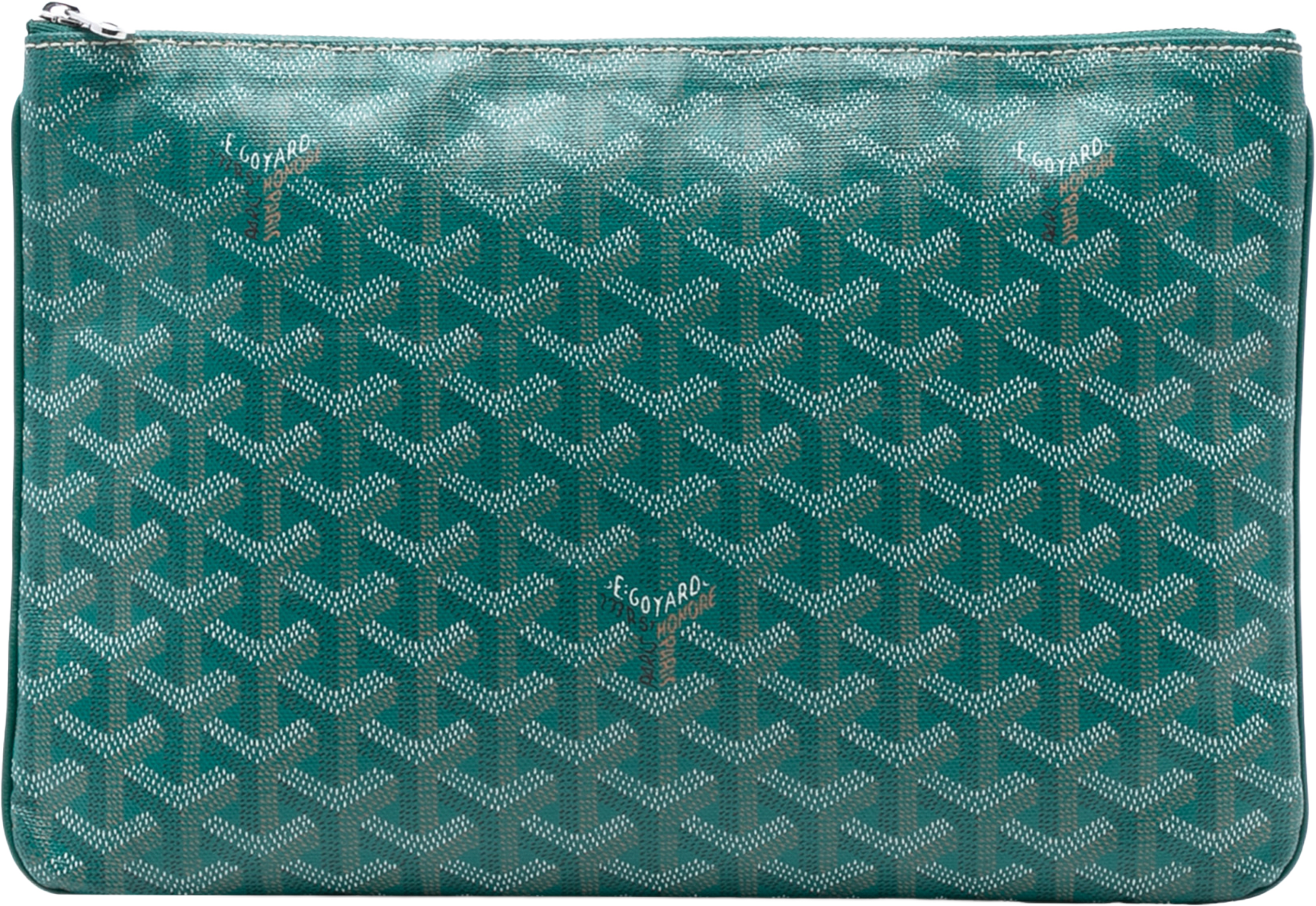 Goyard Goyardine Senat Mm, från Luxclusif, i färgen green. Klicka för att öppna bilden i stort format