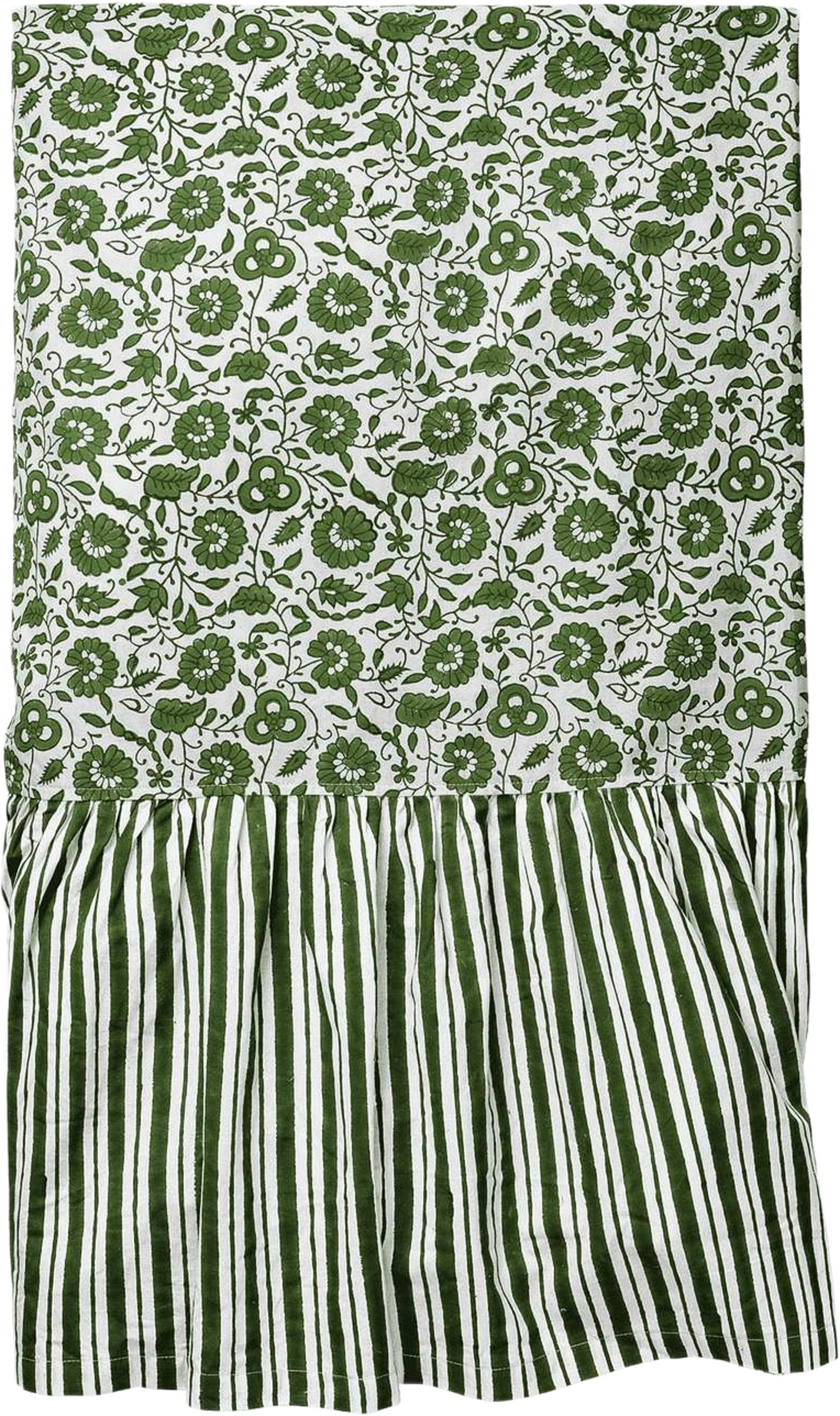 Damson Duk - 180x250 Cm, från Pick A Poppy, i färgen green. Klicka för att öppna bilden i stort format