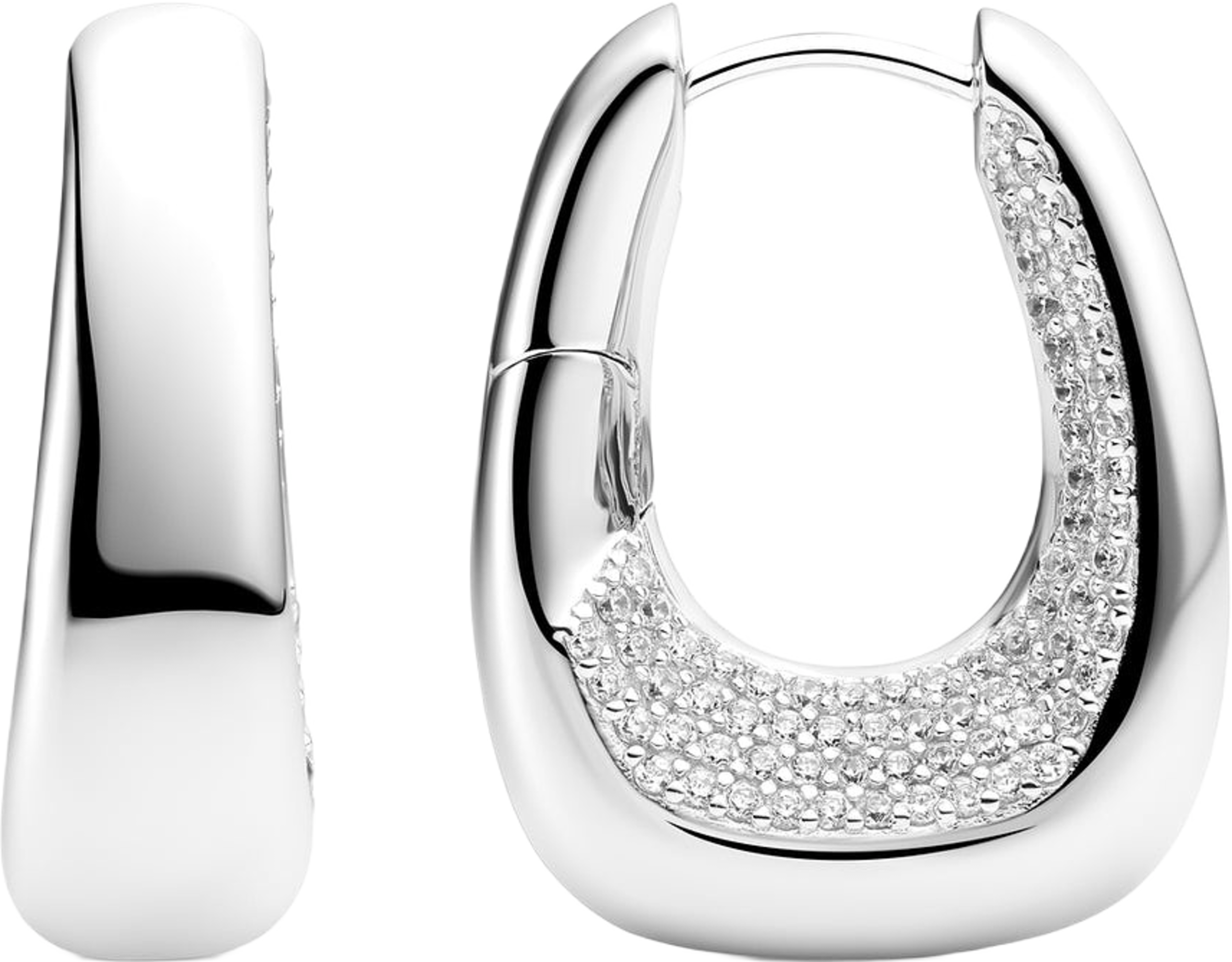 Örhängen Borsa, från Sif Jakobs Jewellery, i färgen silver.