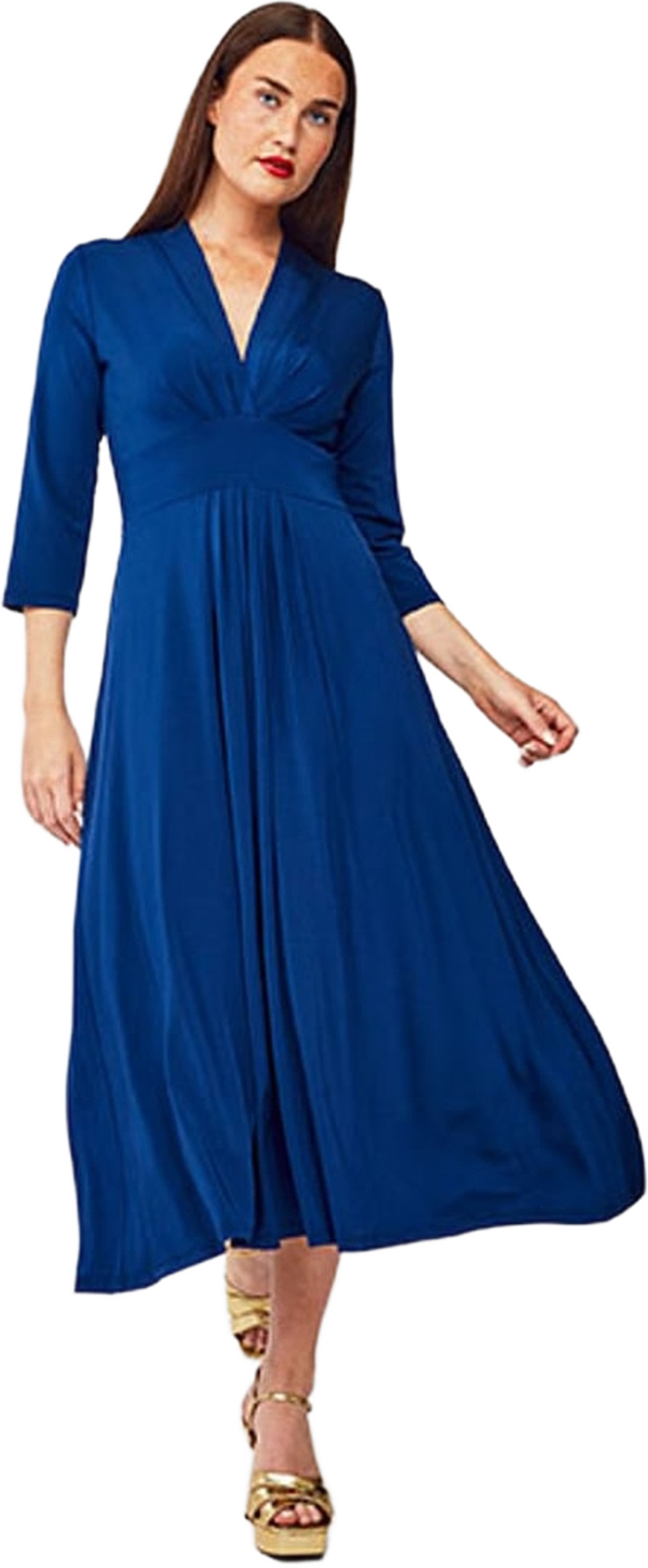 Clarissa Dress, från Jumperfabriken, i färgen navy. Klicka för att öppna bilden i stort format