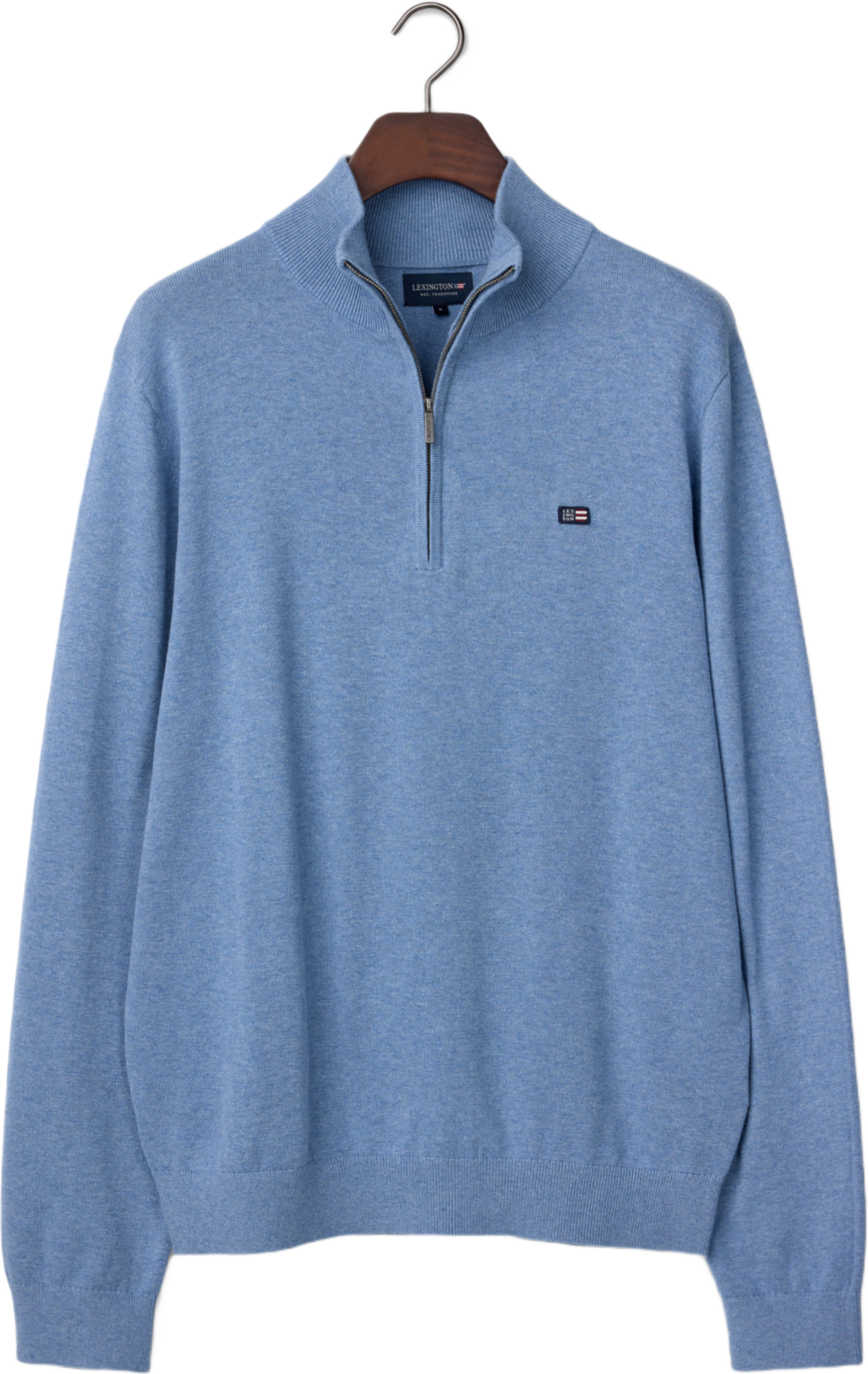 Cotton Half-zip Sweater
