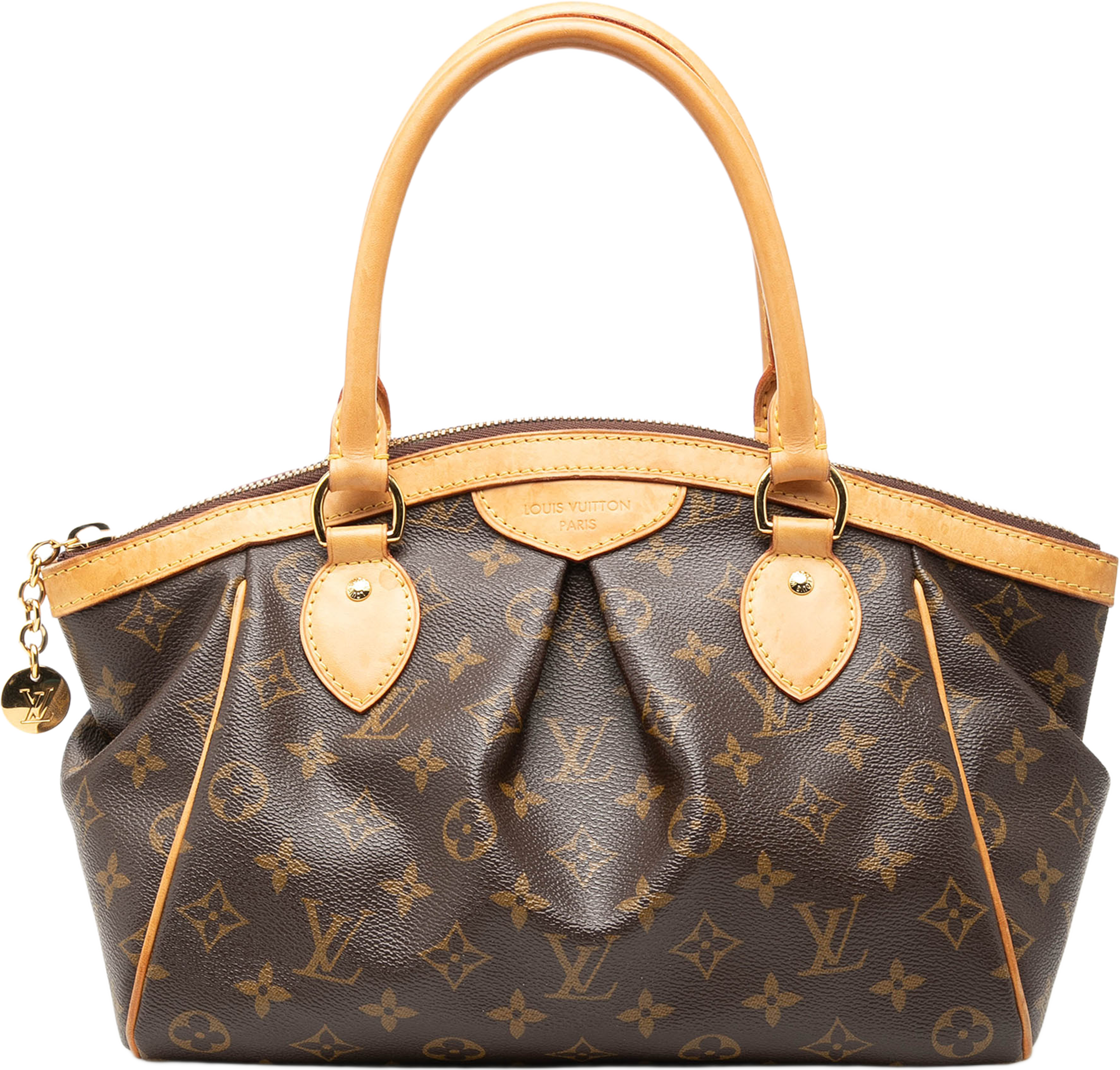 Louis Vuitton Monogram Tivoli Pm, från Luxclusif, i färgen brun. Klicka för att öppna bilden i stort format