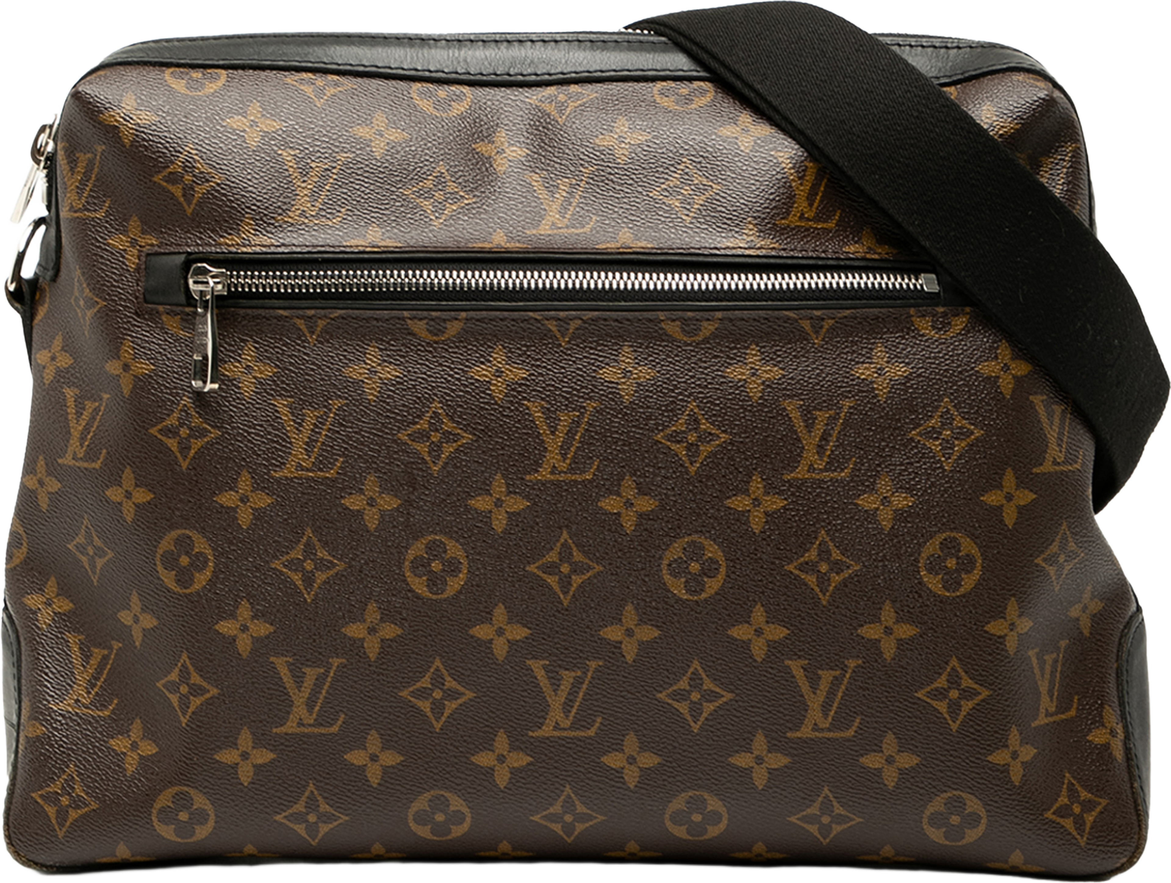 Louis Vuitton Monogram Macassar Torres Messenger Bag, från Luxclusif, i färgen brown. Klicka för att öppna bilden i stort format