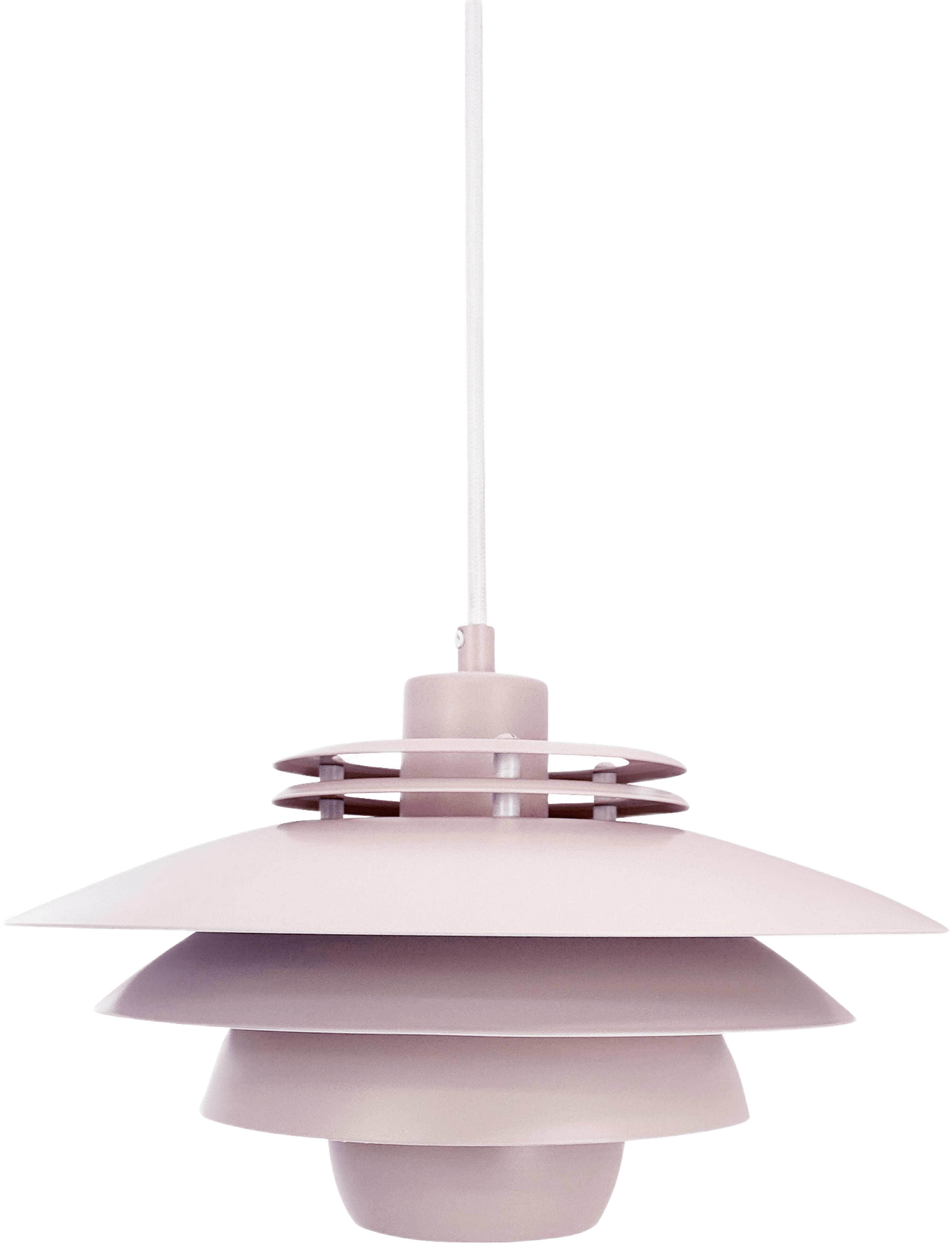 Ejka Mini Pendant, från Dyberg Larsen, i färgen rose. Klicka för att öppna bilden i stort format