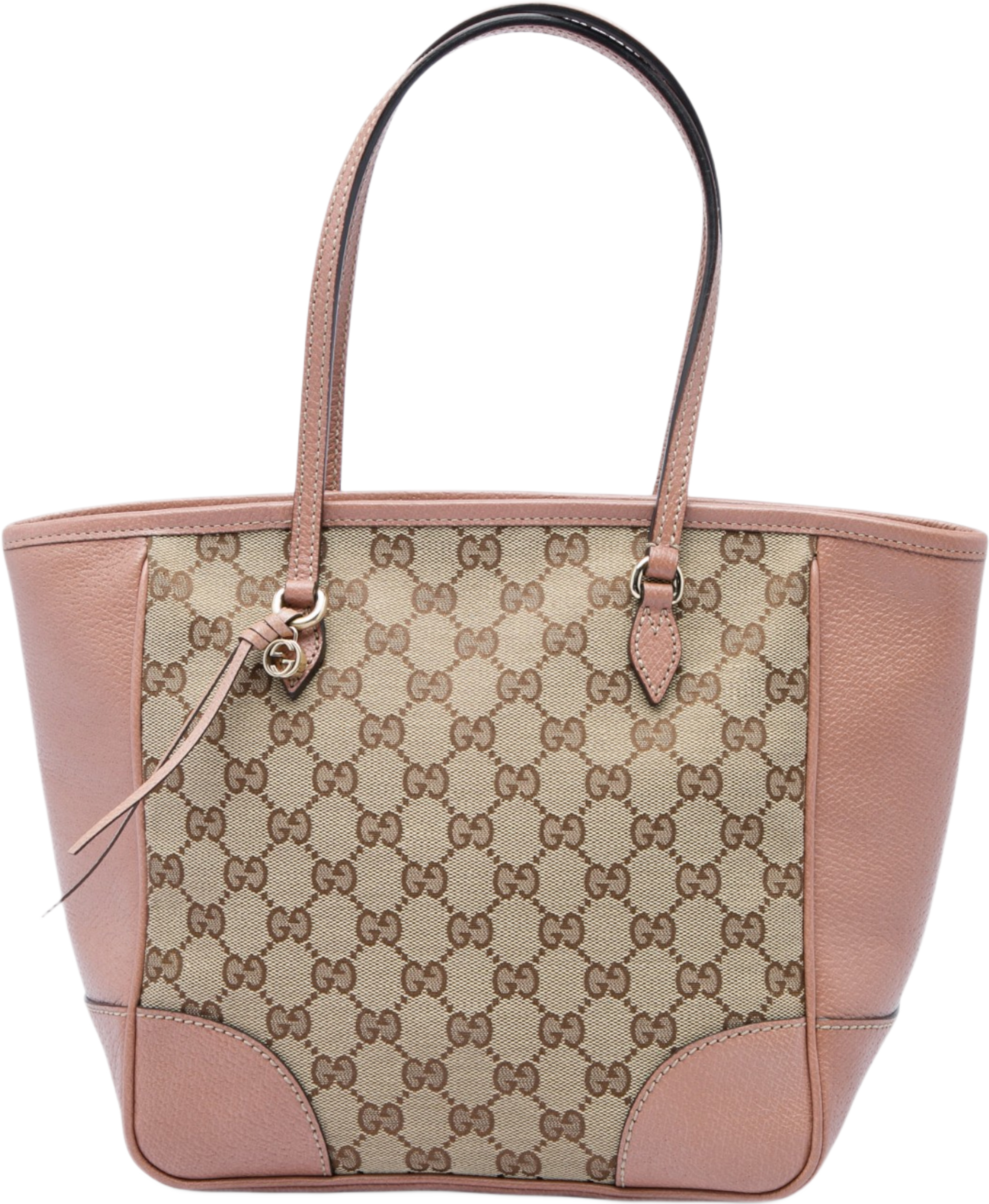 Gucci Gg Canvas Bree Tote, från Luxclusif, i färgen rosa. Klicka för att öppna bilden i stort format