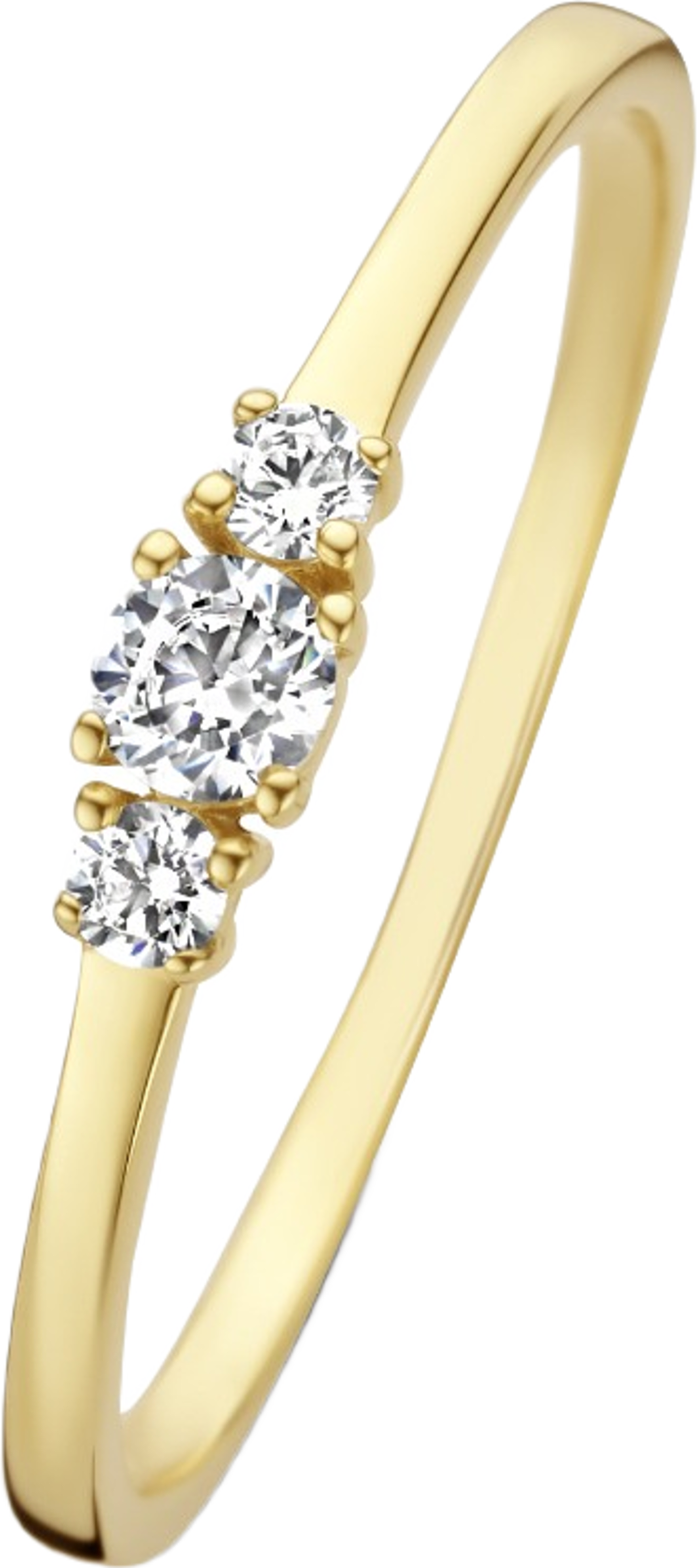 Rivoli 14 Karat Guld Ring