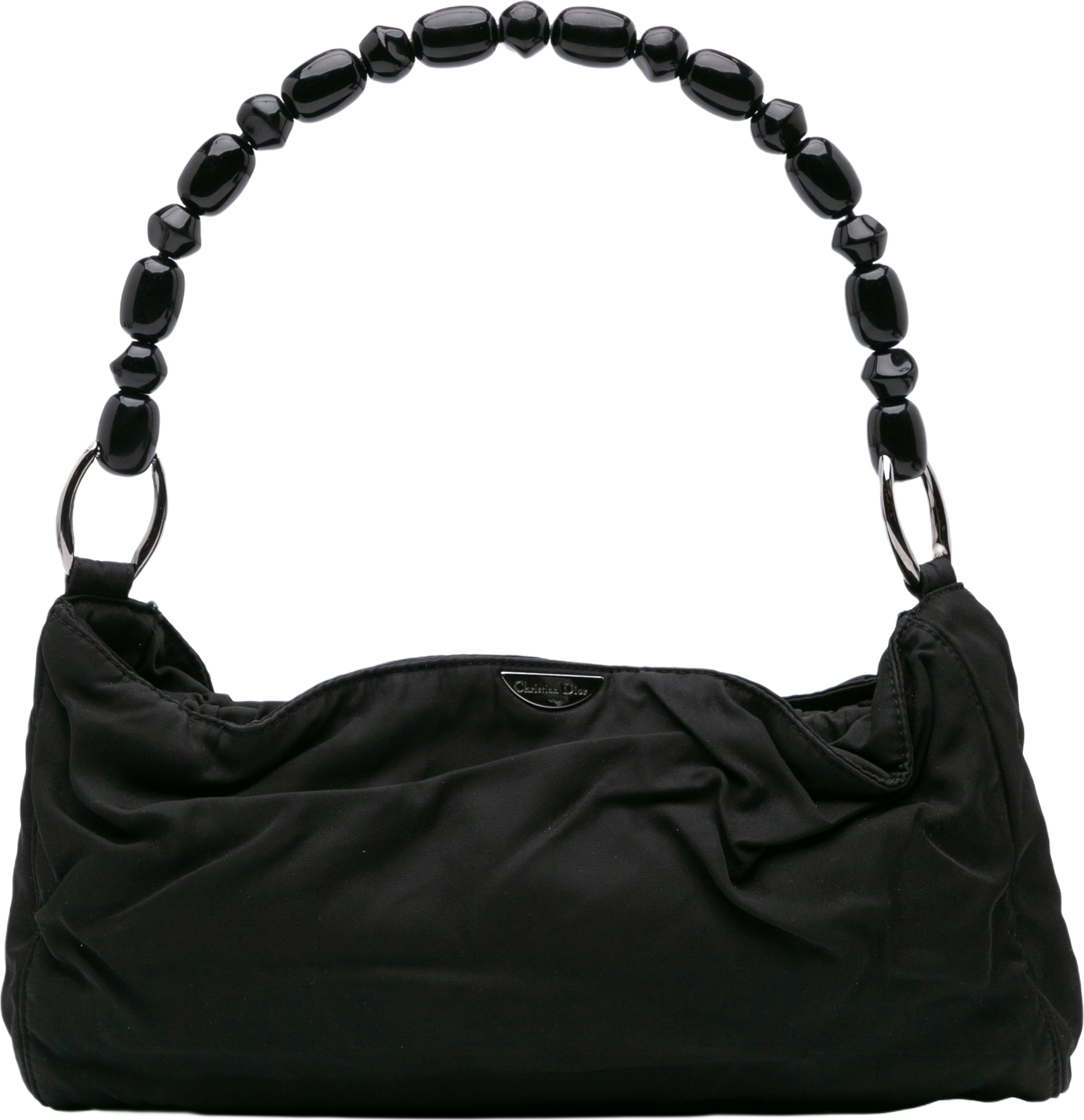 Dior Nylon Malice Handbag, från Luxclusif, i färgen black. Klicka för att öppna bilden i stort format
