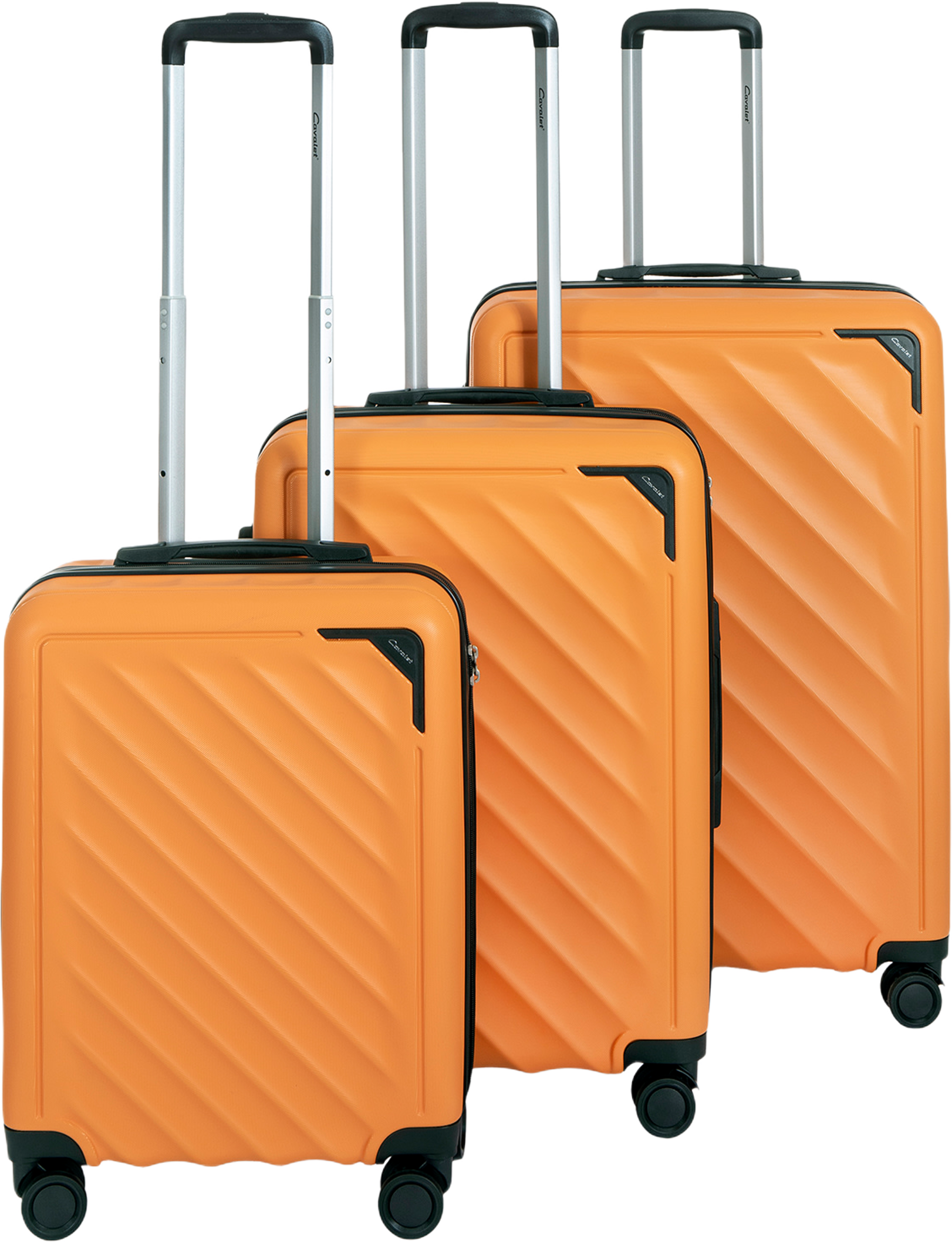 Resväskor 3-set Ystad, från Cavalet, i färgen orange. Klicka för att öppna bilden i stort format