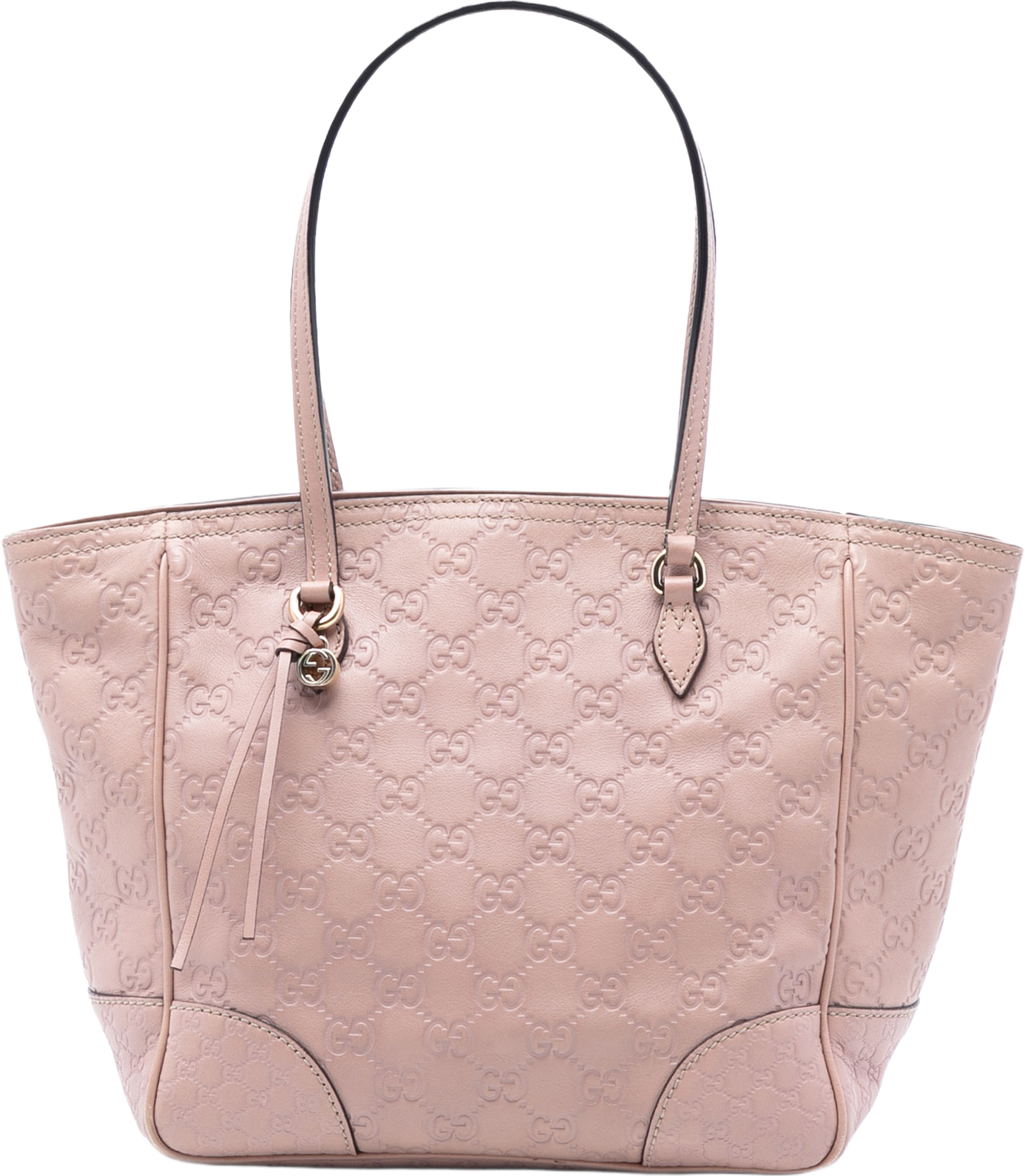 Gucci Guccissima Bree Tote, från Luxclusif, i färgen light pink. Klicka för att öppna bilden i stort format