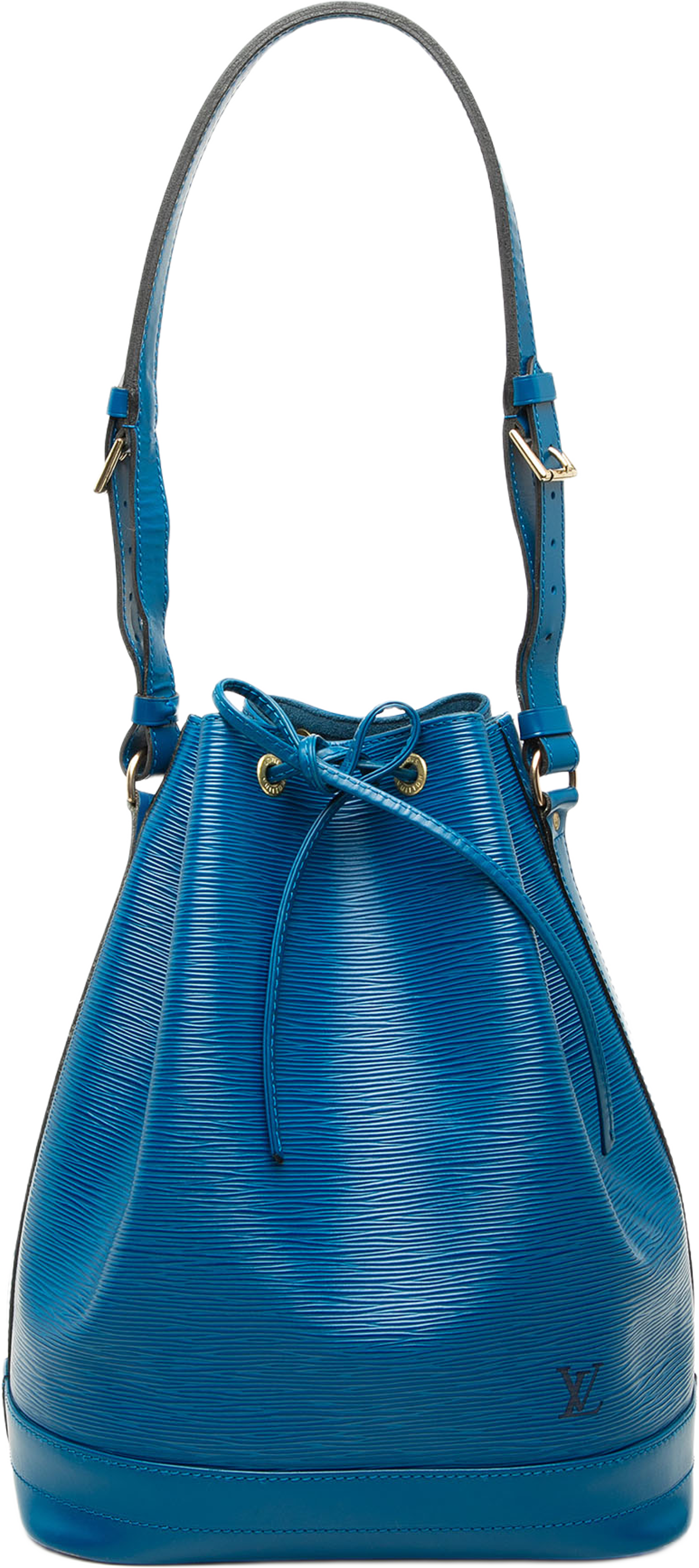 Louis Vuitton Epi Noe Gm, från Luxclusif, i färgen blue. Klicka för att öppna bilden i stort format