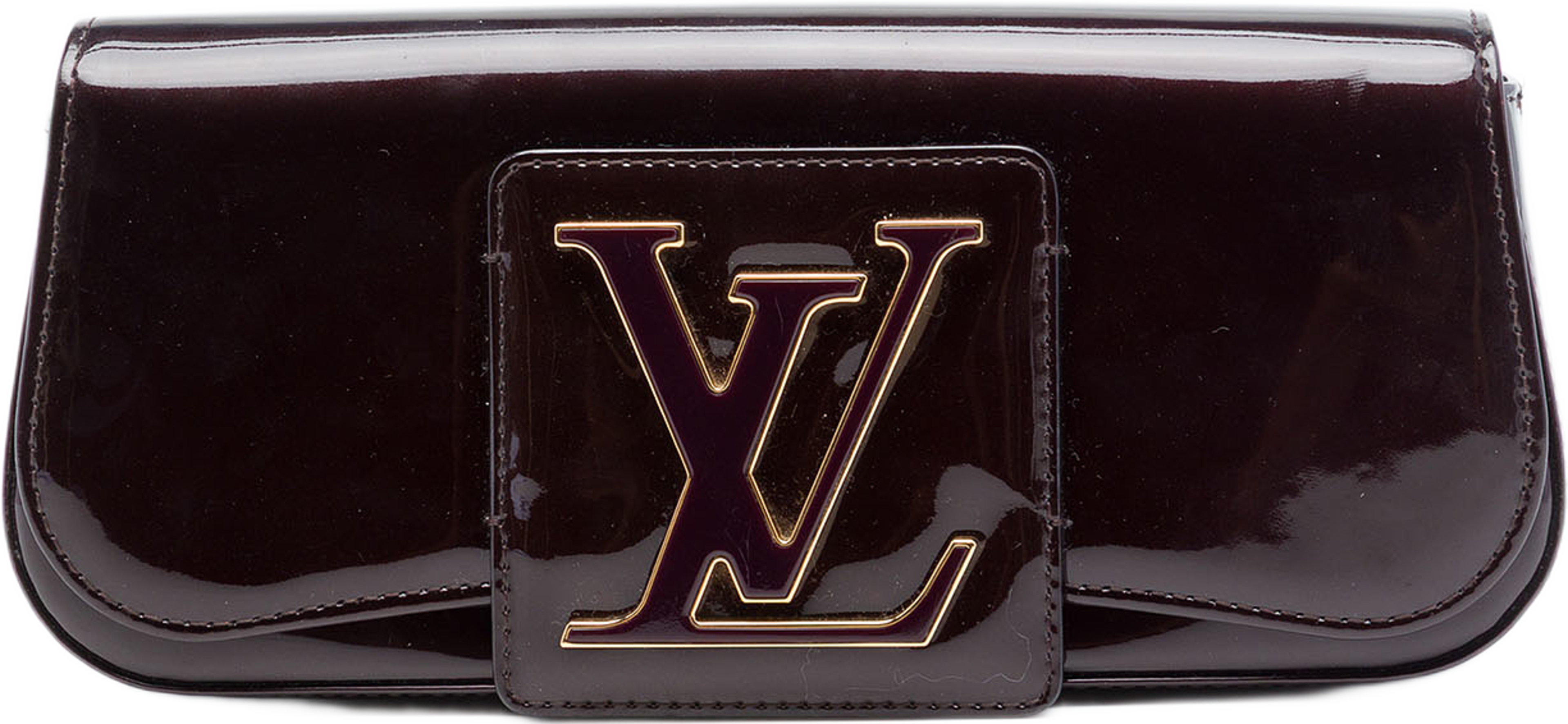 Louis Vuitton Vernis Sobe, från Luxclusif, i färgen purpur. Klicka för att öppna bilden i stort format