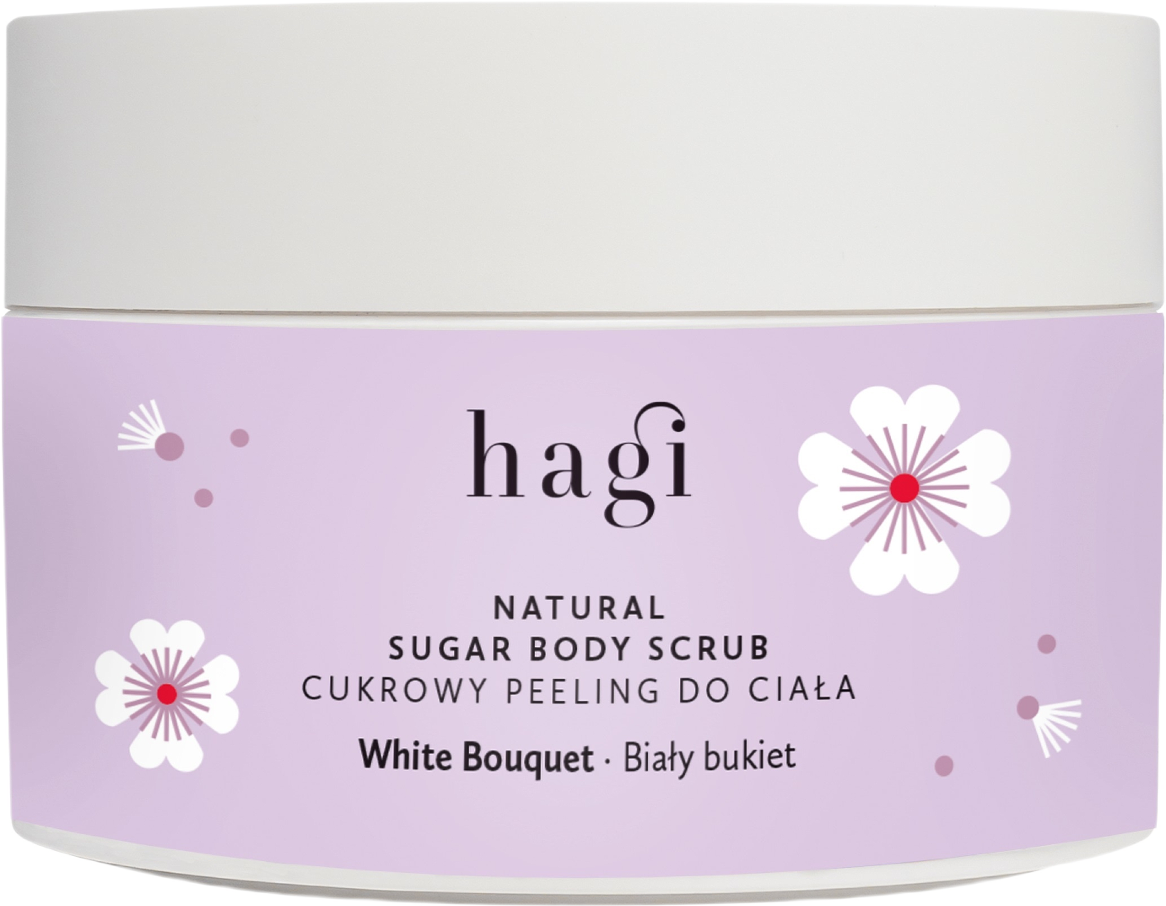 Natural Sugar Body Scrub White Bouquet