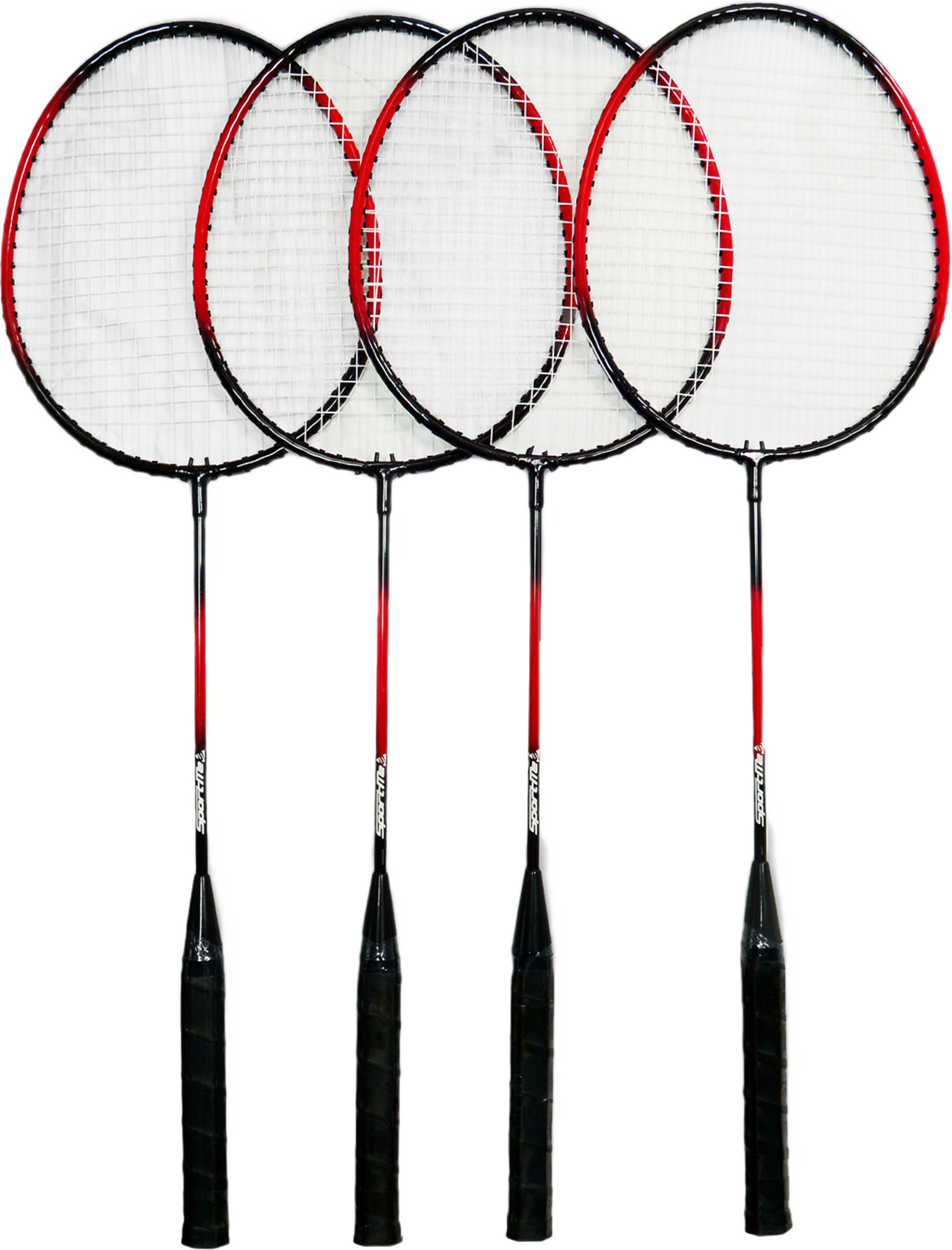 Badmintonset 4 Spelare Med Nät