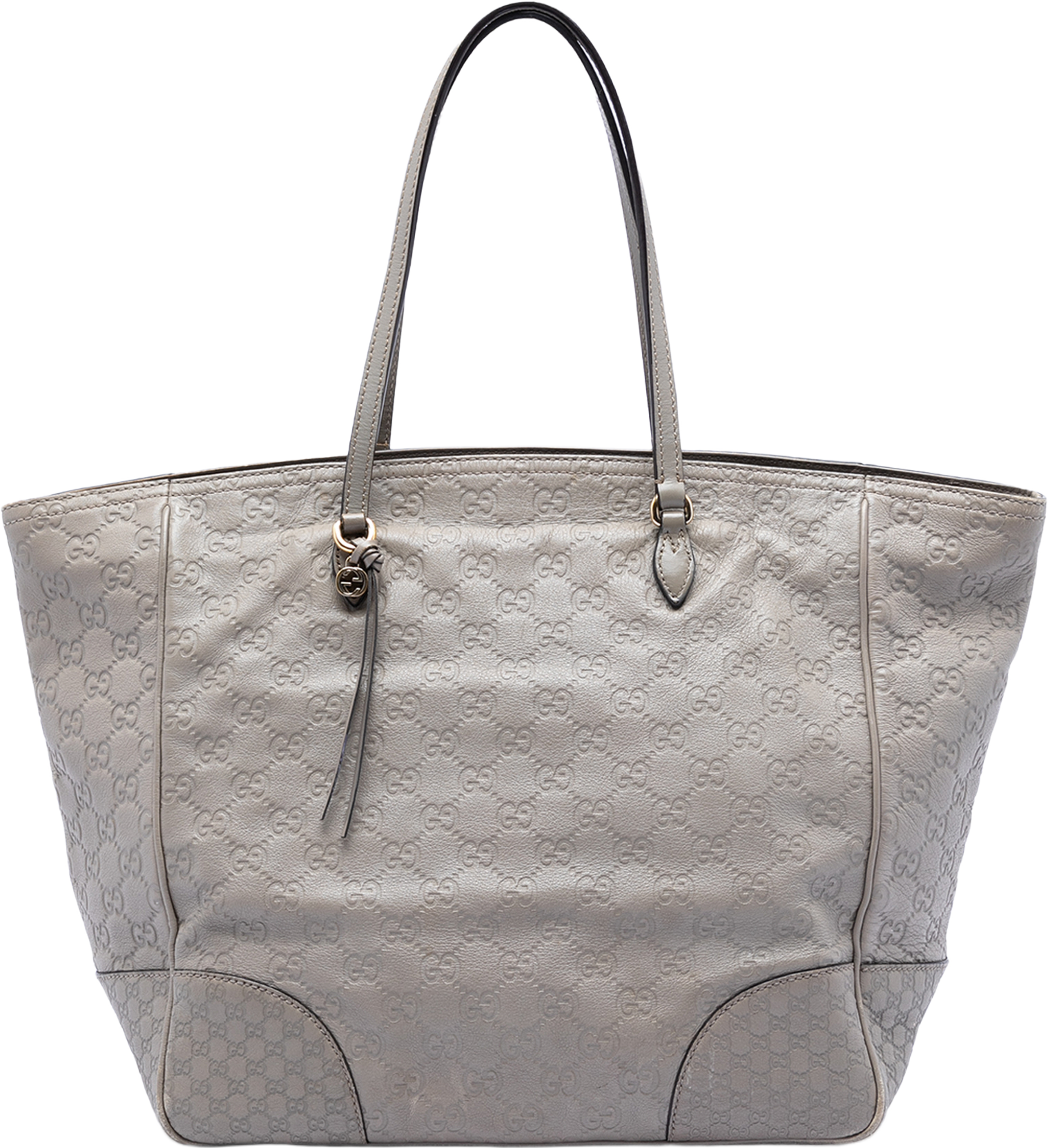 Gucci Guccissima Bree Tote, från Luxclusif, i färgen gray. Klicka för att öppna bilden i stort format