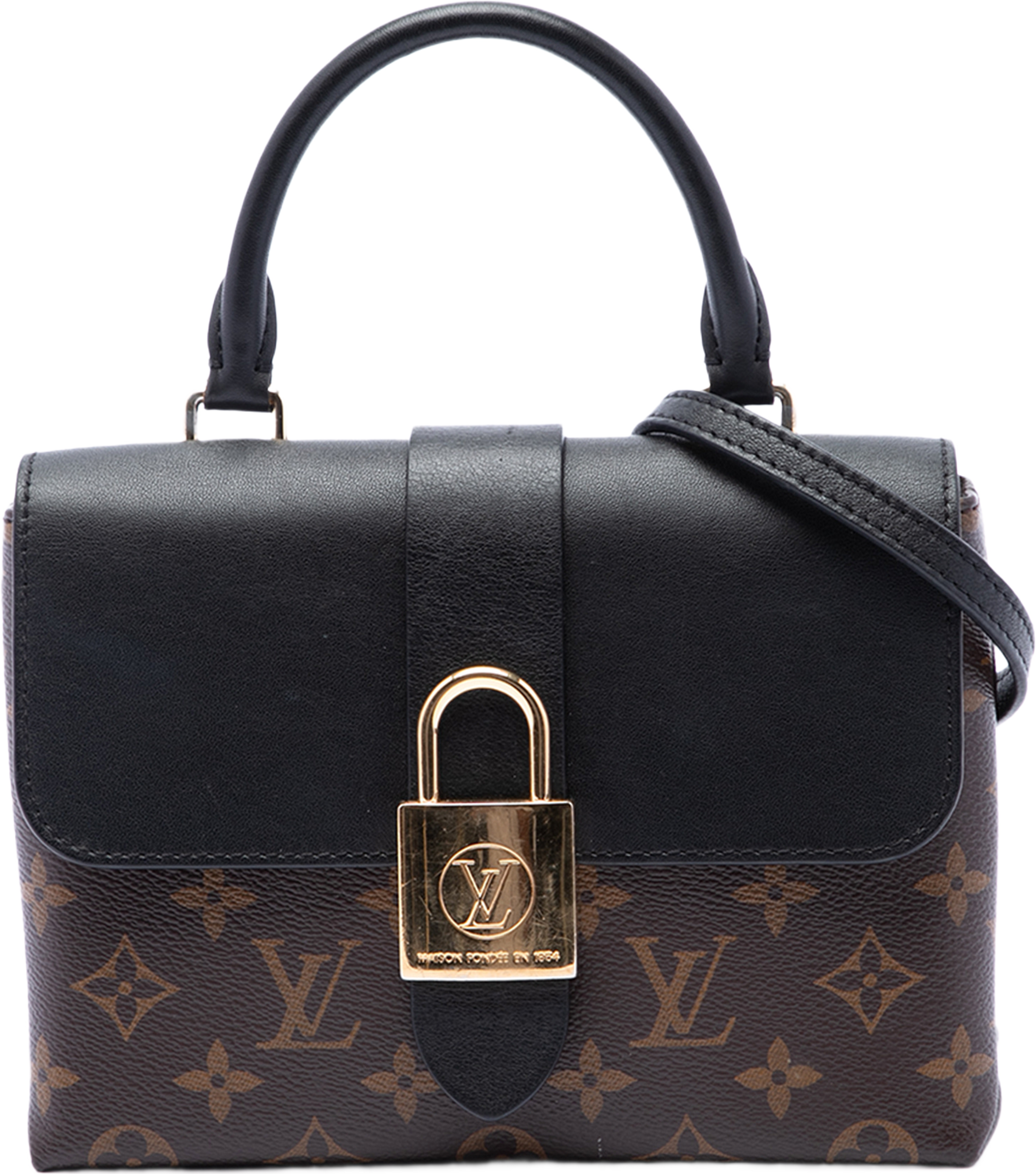 Louis Vuitton Monogram Locky Bb, från Luxclusif, i färgen svart. Klicka för att öppna bilden i stort format