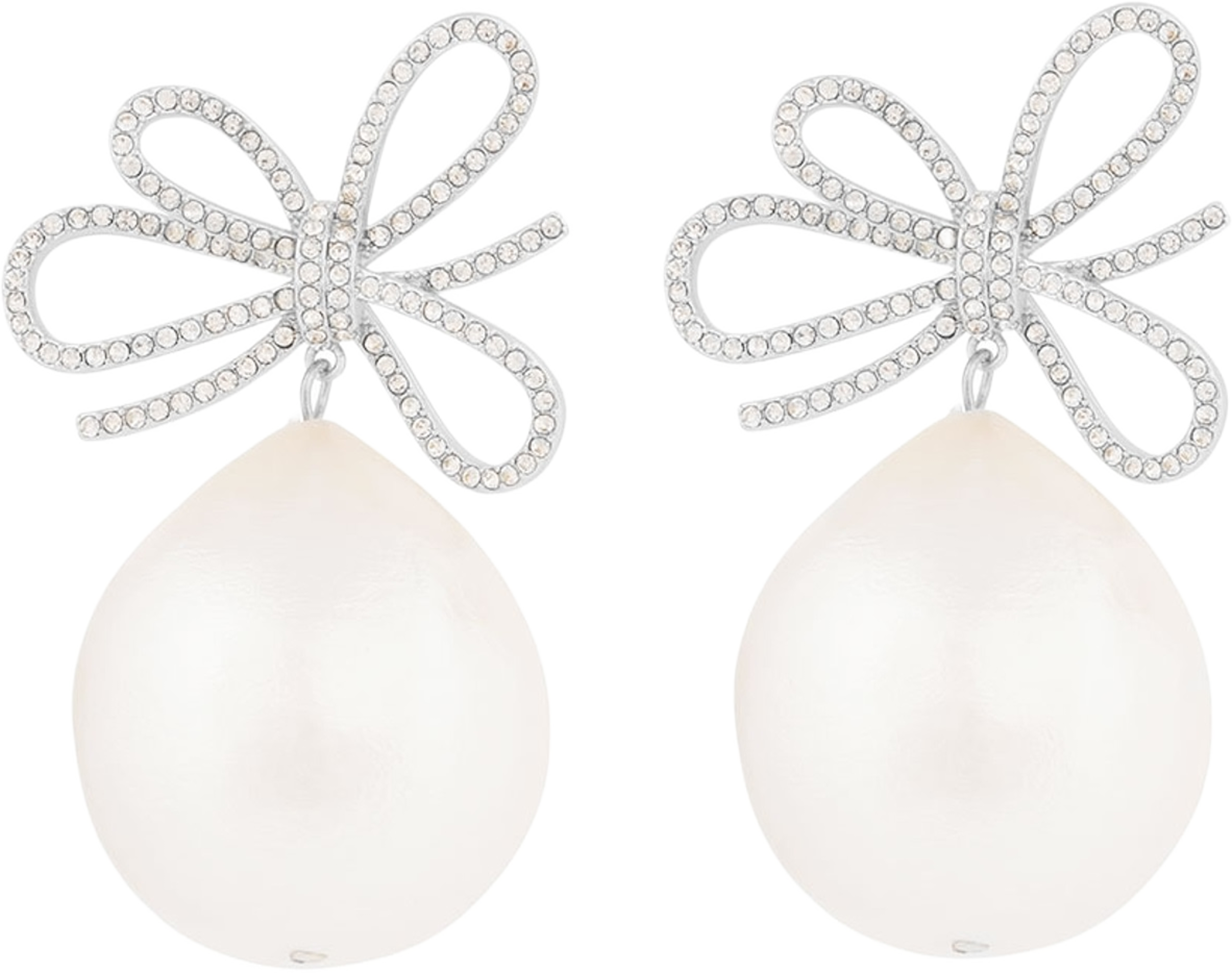 Ribbon Big Crystal Ear, från SNÖ of Sweden, i färgen s/clear. Klicka för att öppna bilden i stort format