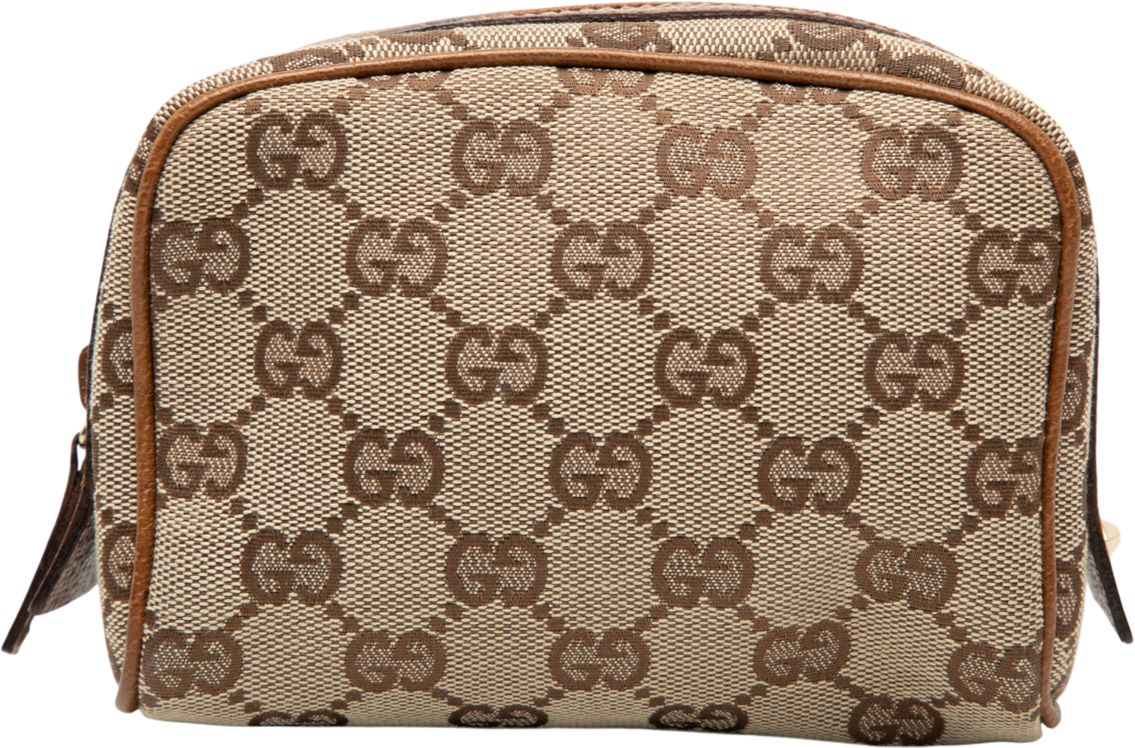 Gucci Gg Canvas Pouch, från Luxclusif, i färgen beige. Klicka för att öppna bilden i stort format