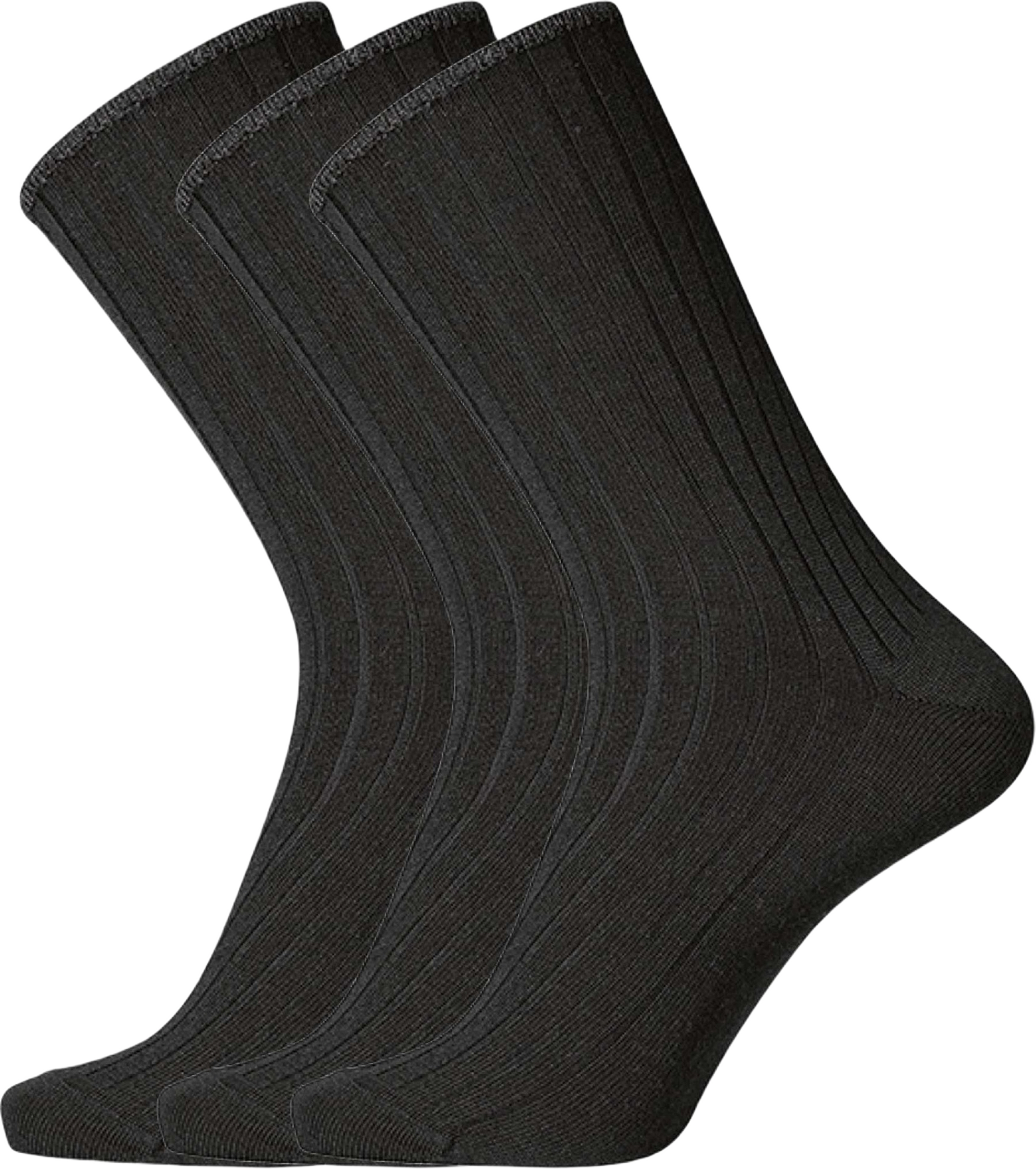 3-pack "no Elastic" Strumpor | Ull | Grå