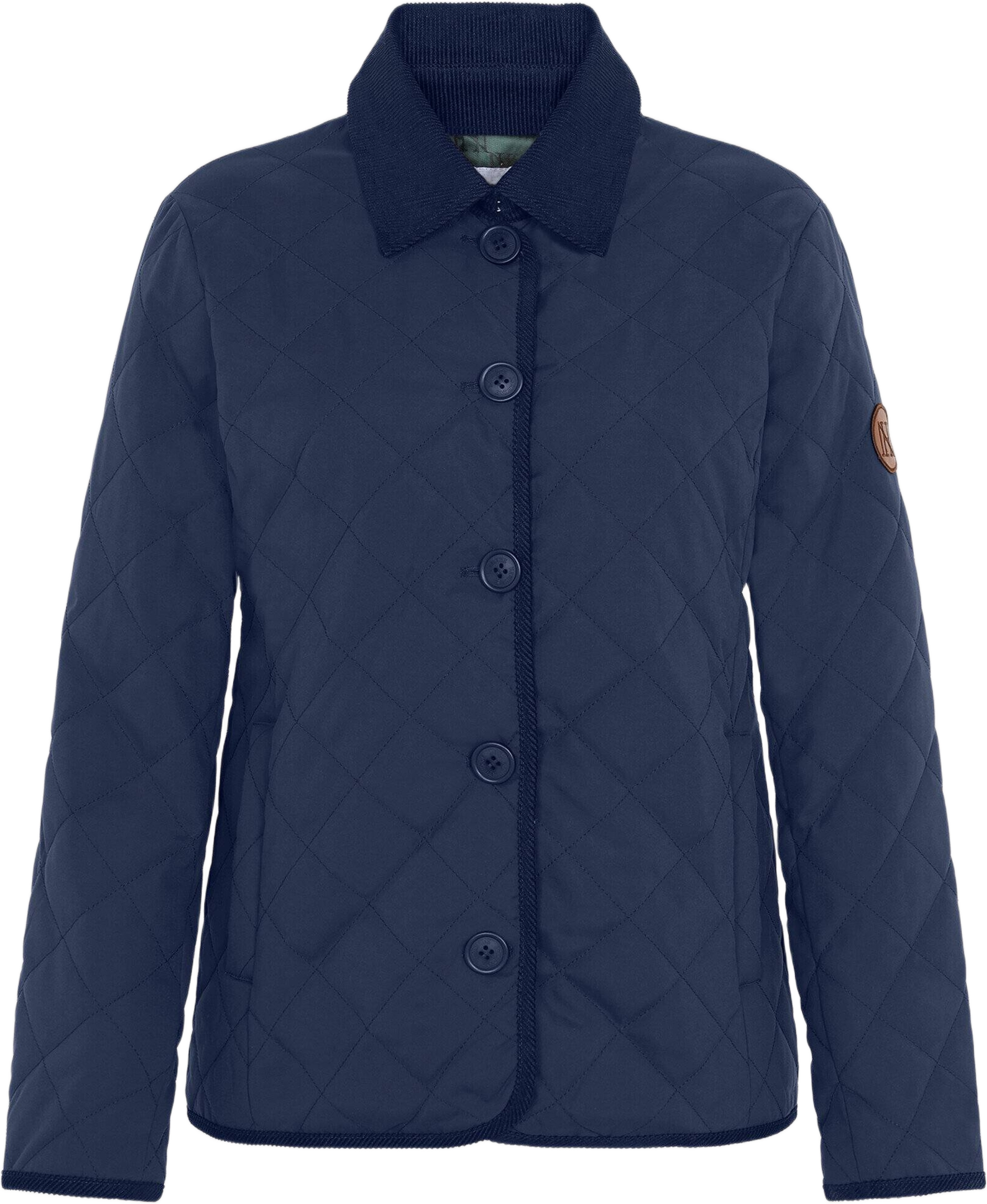 Naomi Quilted Jacket, från Newhouse, i färgen marinblå. Klicka för att öppna bilden i stort format