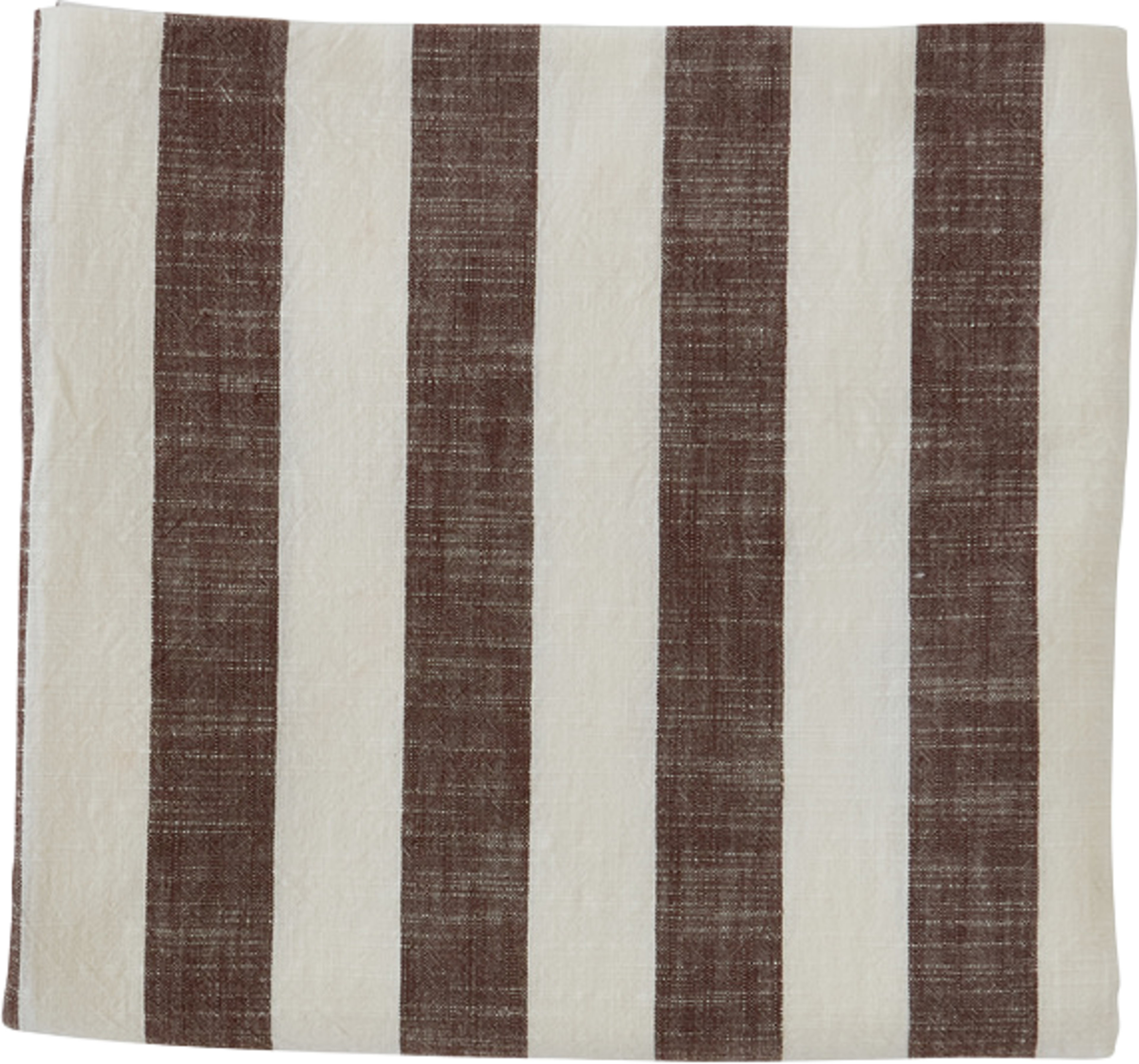 Striped Tablecloth - 200x140 Cm, från OYOY Living, i färgen choko. Klicka för att öppna bilden i stort format