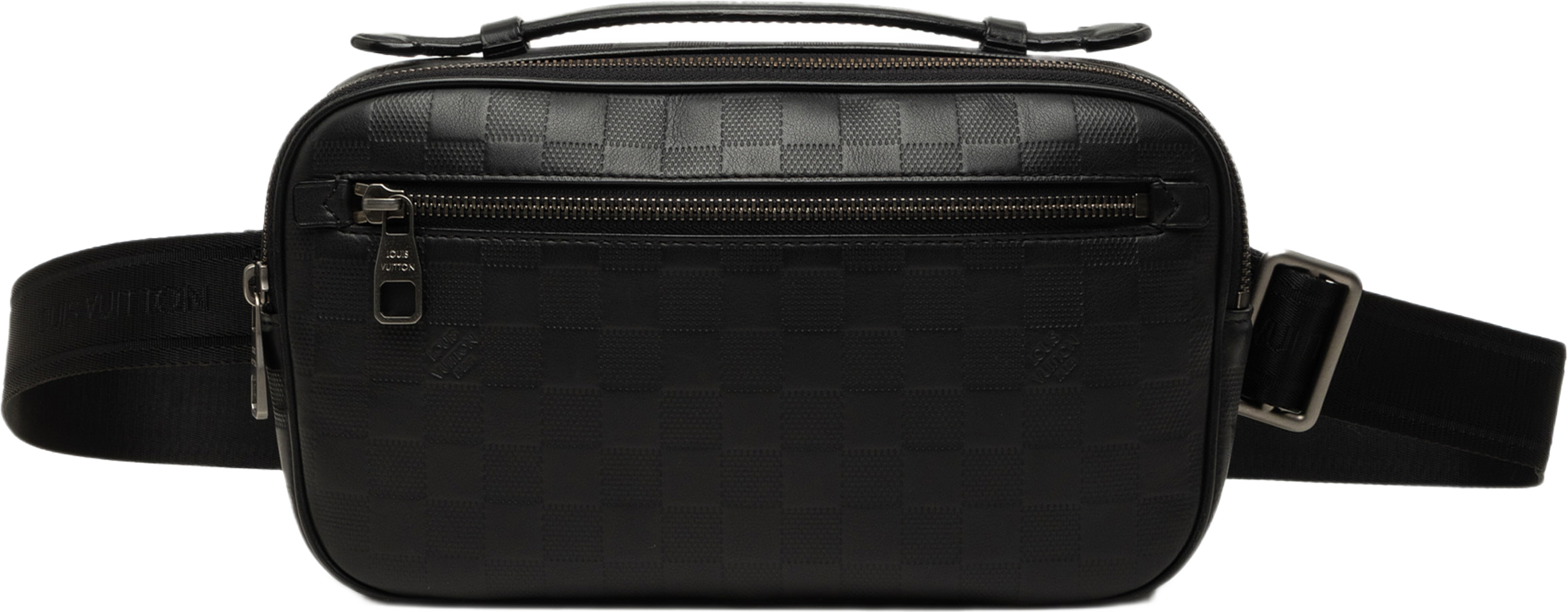 Louis Vuitton Damier Inifini Ambler, från Luxclusif, i färgen svart. Klicka för att öppna bilden i stort format