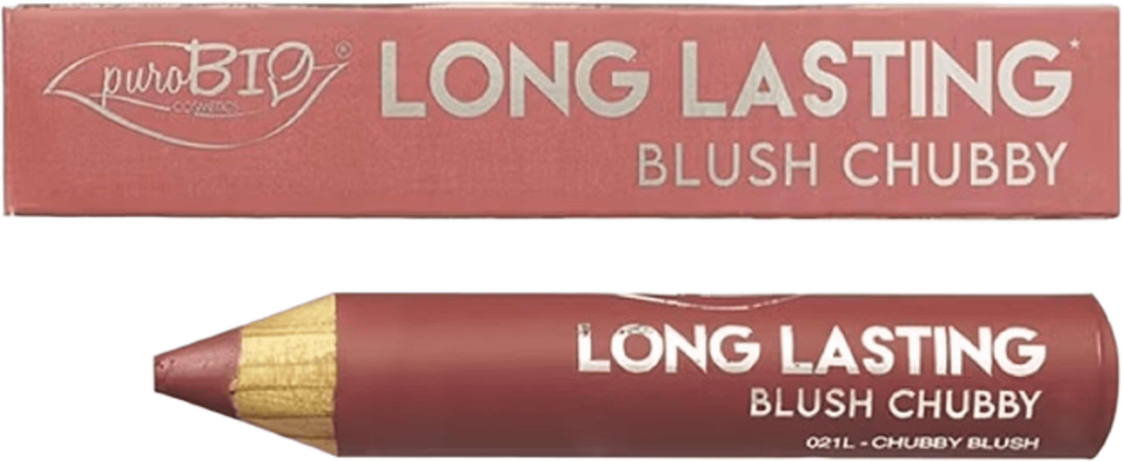Long Lasting Blush Chubby Pencil, från PuroBio, i färgen warm nude 021l. Klicka för att öppna bilden i stort format