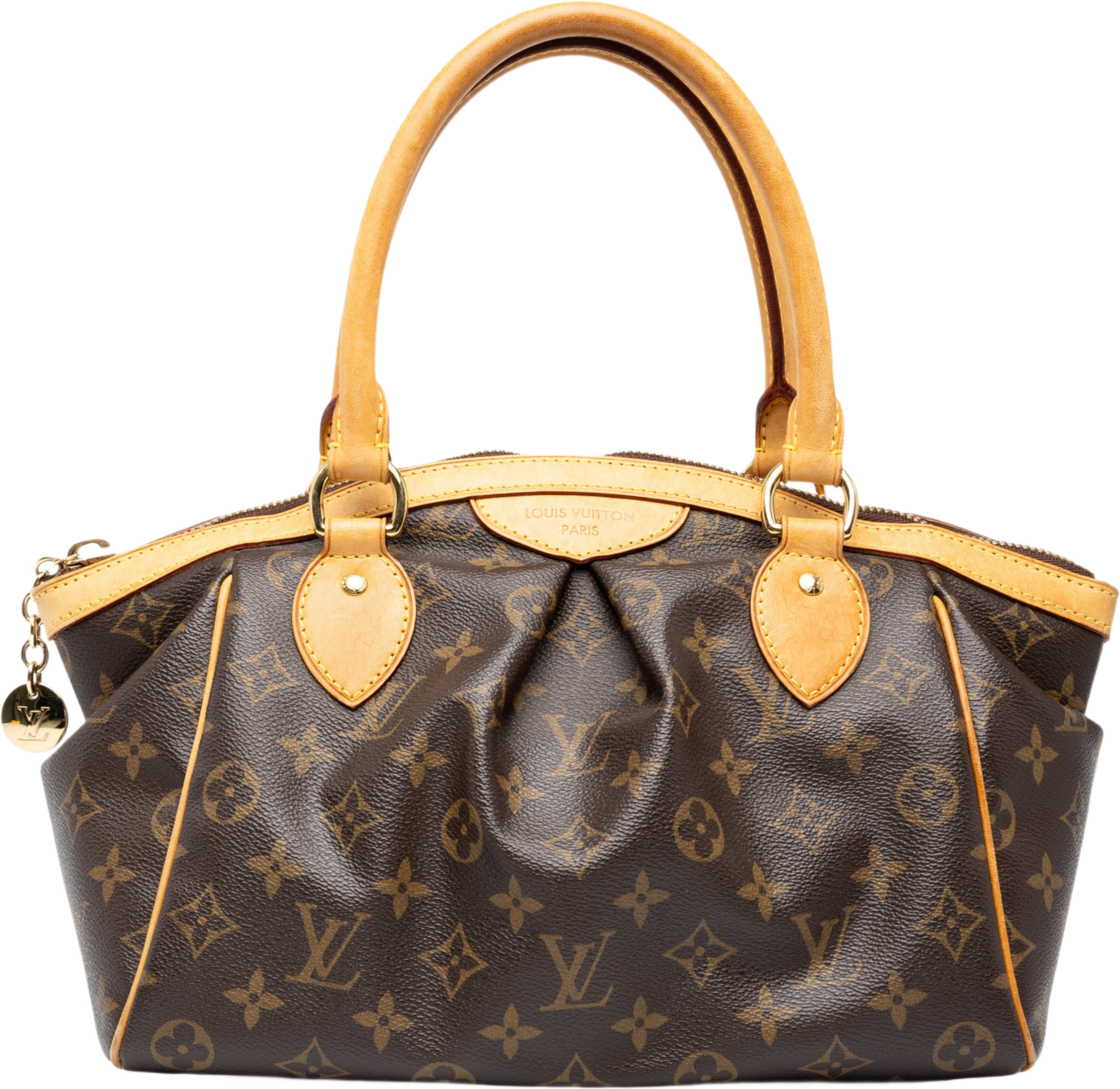 Louis Vuitton Monogram Tivoli Pm, från Luxclusif, i färgen brun. Klicka för att öppna bilden i stort format